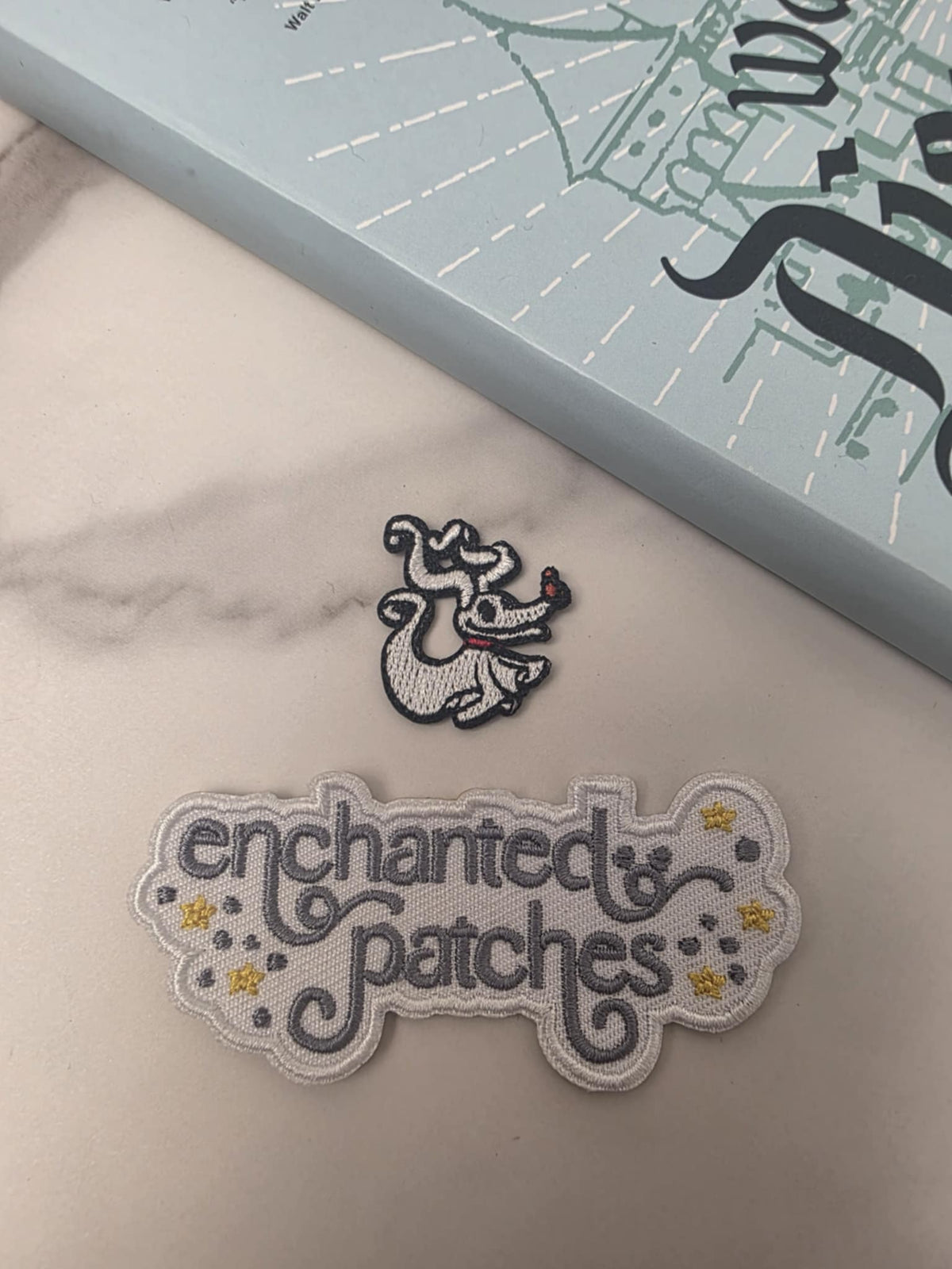 1" Mini Happiest Park NBC Puppy Dog Zero Embroidered Iron On Patch