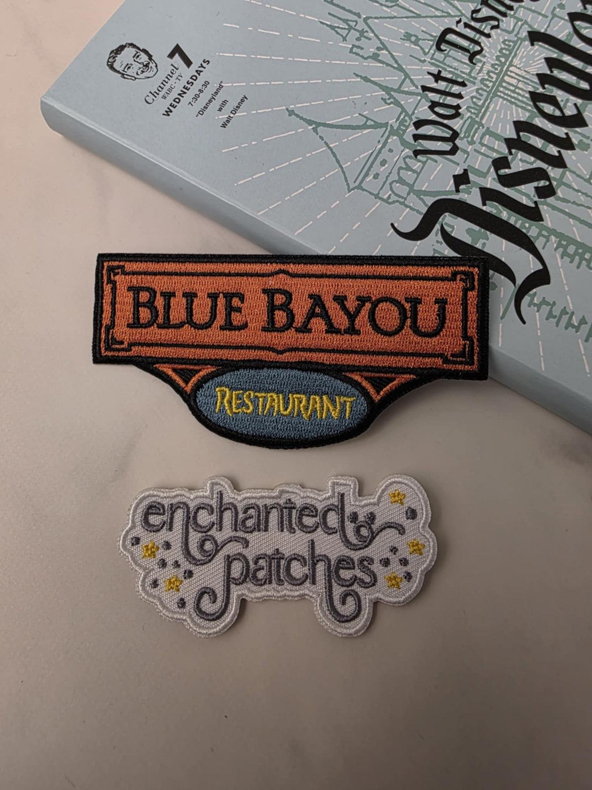 LAST ONE - 4" Happiest Park Bayou Upscale Pirates Restaurant Iron On Patch