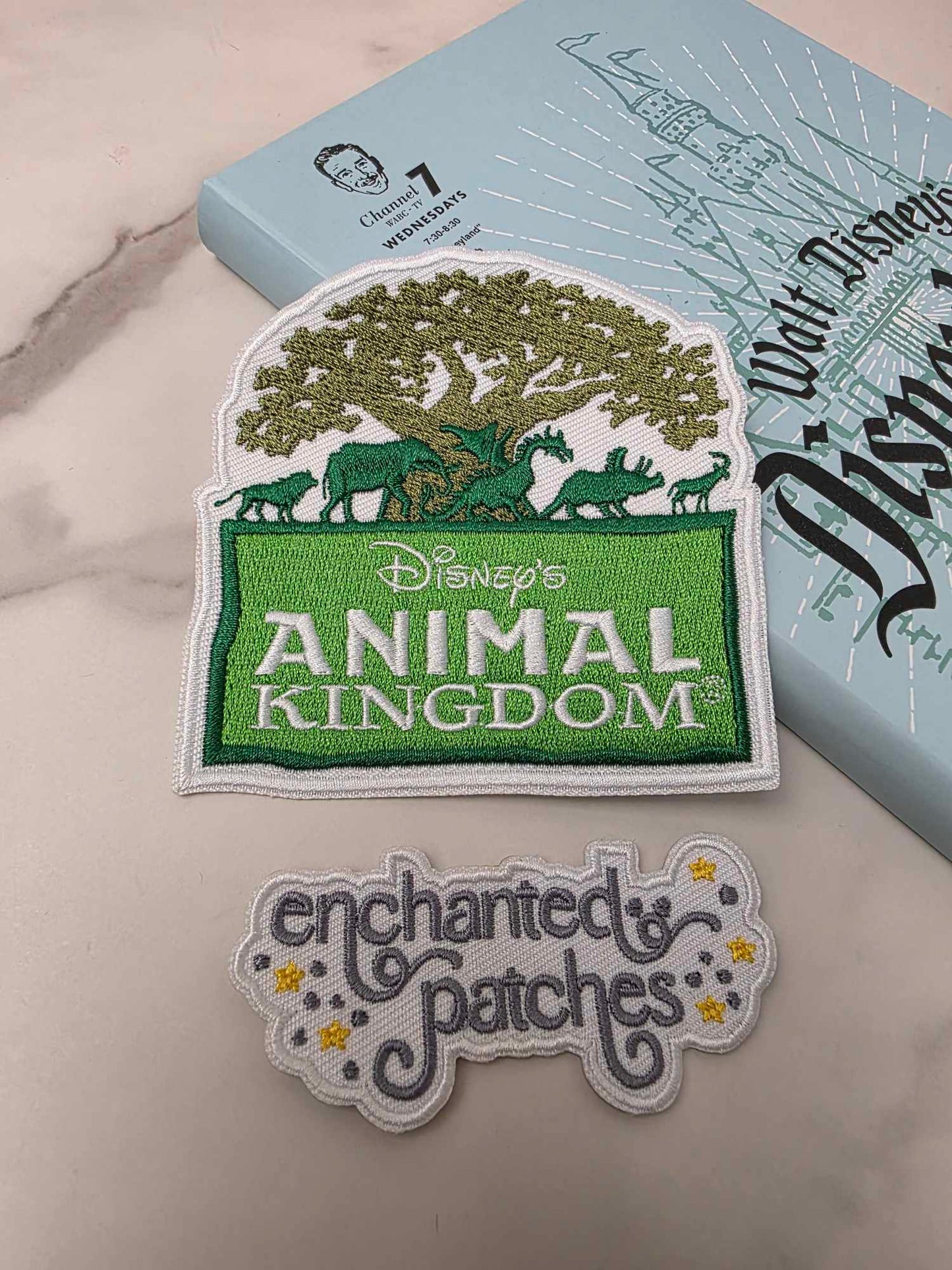 LAST THREE - 3.5" Magical Animal Park Safari Jungle Logo Iron On Patch