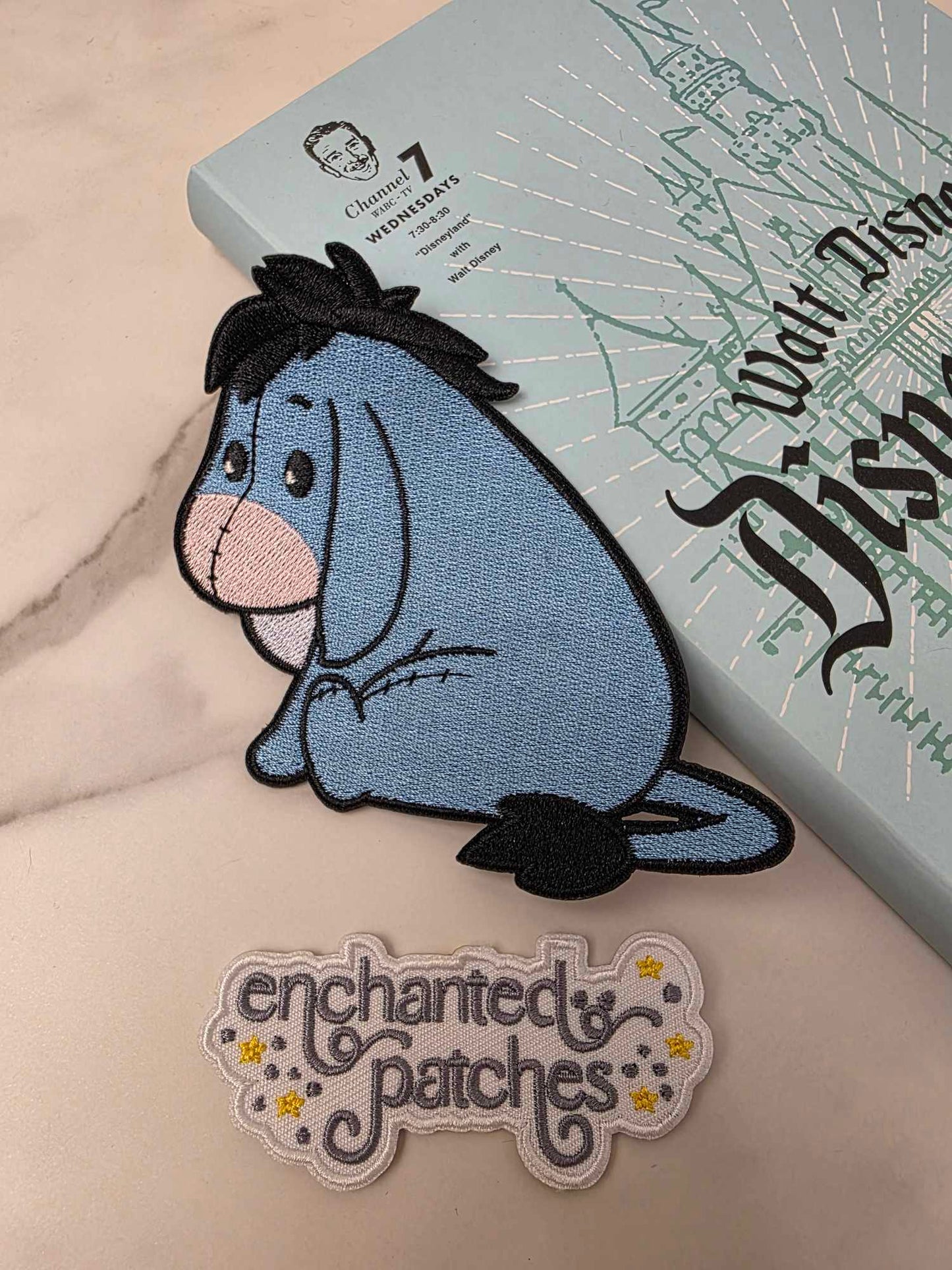 LAST TWO - 4" Kawaii Sad Pooh's Friend Donkey Iron On Patch