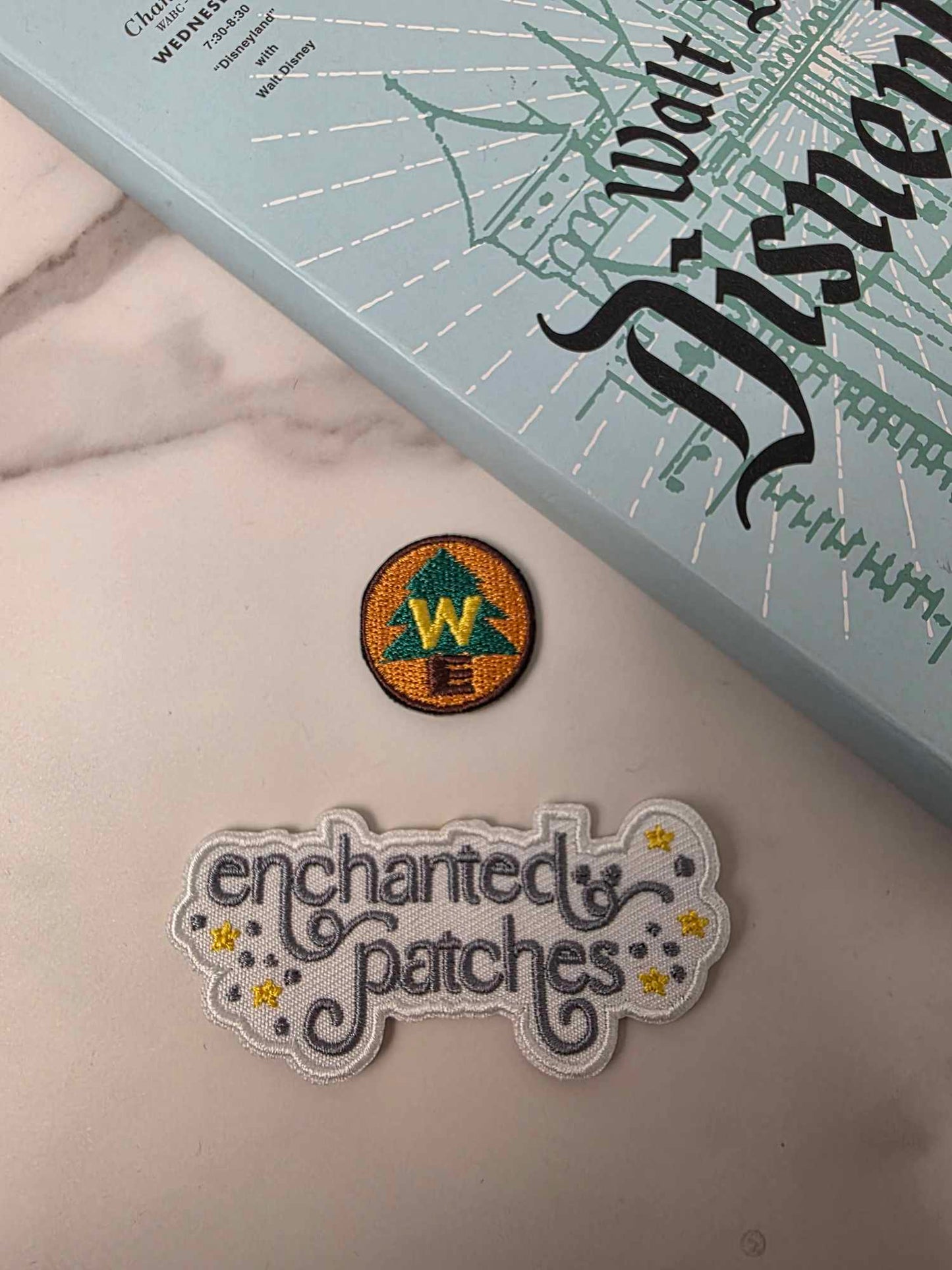 1" Mini Happiest Wilderness Explorer WE Balloon House Embroidered Iron On Patch