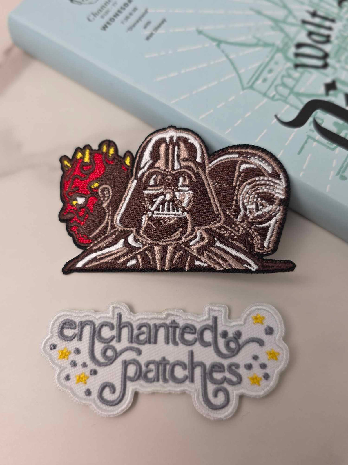 3" SW Star Galaxy Villains Iron on Patch