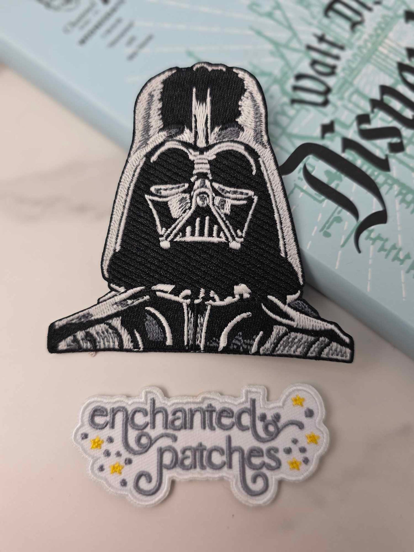 3.5" Glow in the Dark Side SW Star Galaxy Villains Iron on Patch