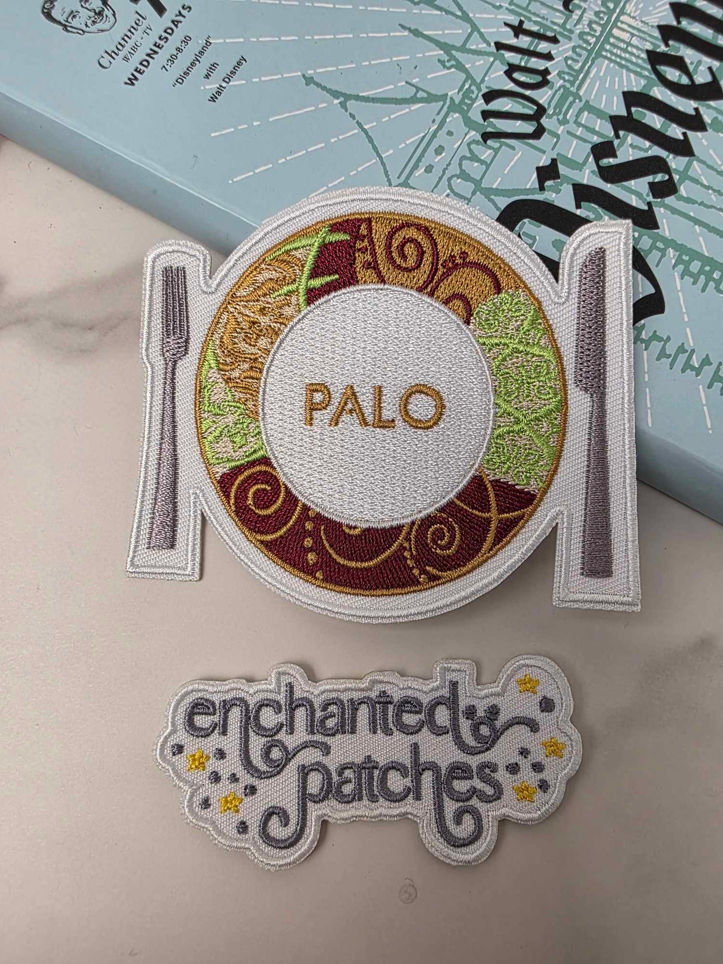 3.5" Magical Cruise Palo Italian Dinner Restaurant Iron On Patch