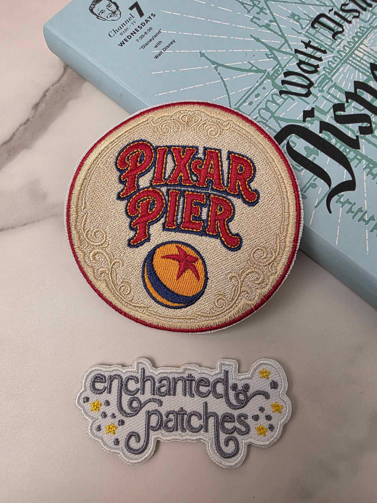 LAST TWO - 3.5" Toy Ball Magical Park Embroidered Iron On Patch
