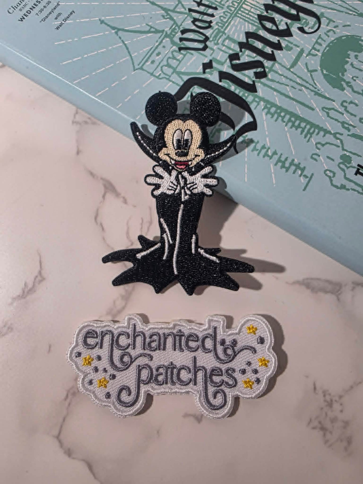 NEW DROP - 3" Mickey Mouse Boy Vampire Costume Halloween Embroidered Iron On Patch