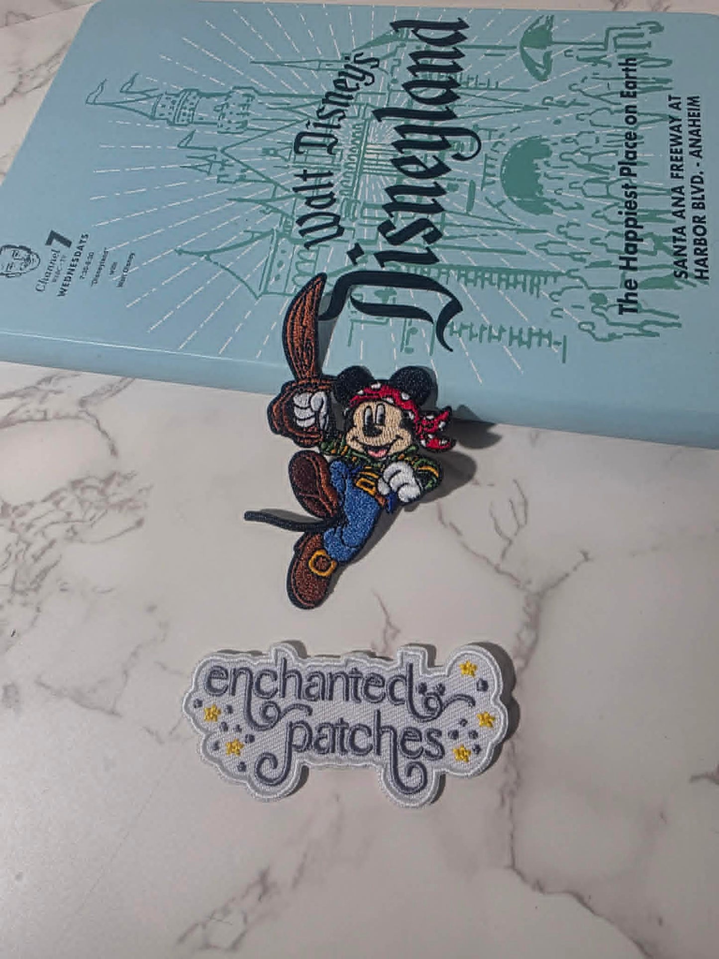NEW DROP - 3" Mickey Mouse Dressed as Pirate Embroidered Iron On Patch