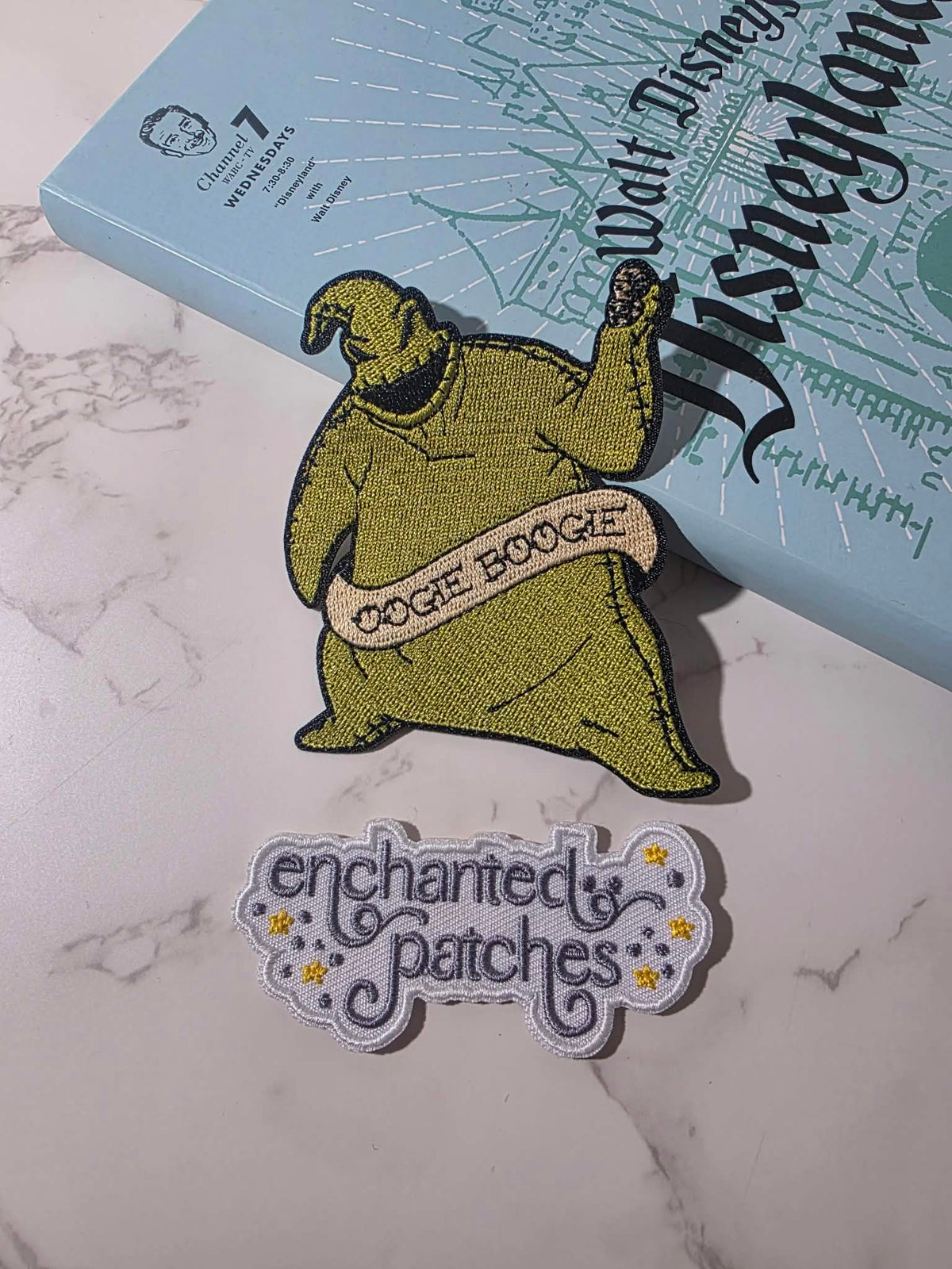 NEW DROP - 3.5" NBC Green Oogie Boogie Monster Embroidered Iron on Patch