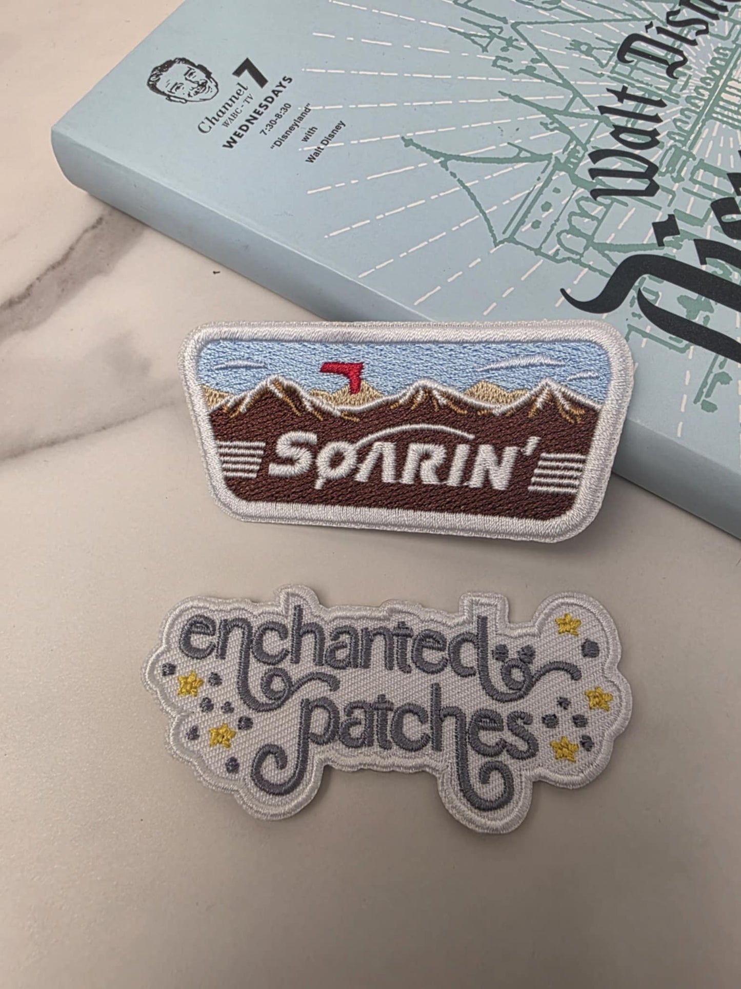 3" Happiest Park Soarin Flying Attraction Ride Embroidered Iron On Patch
