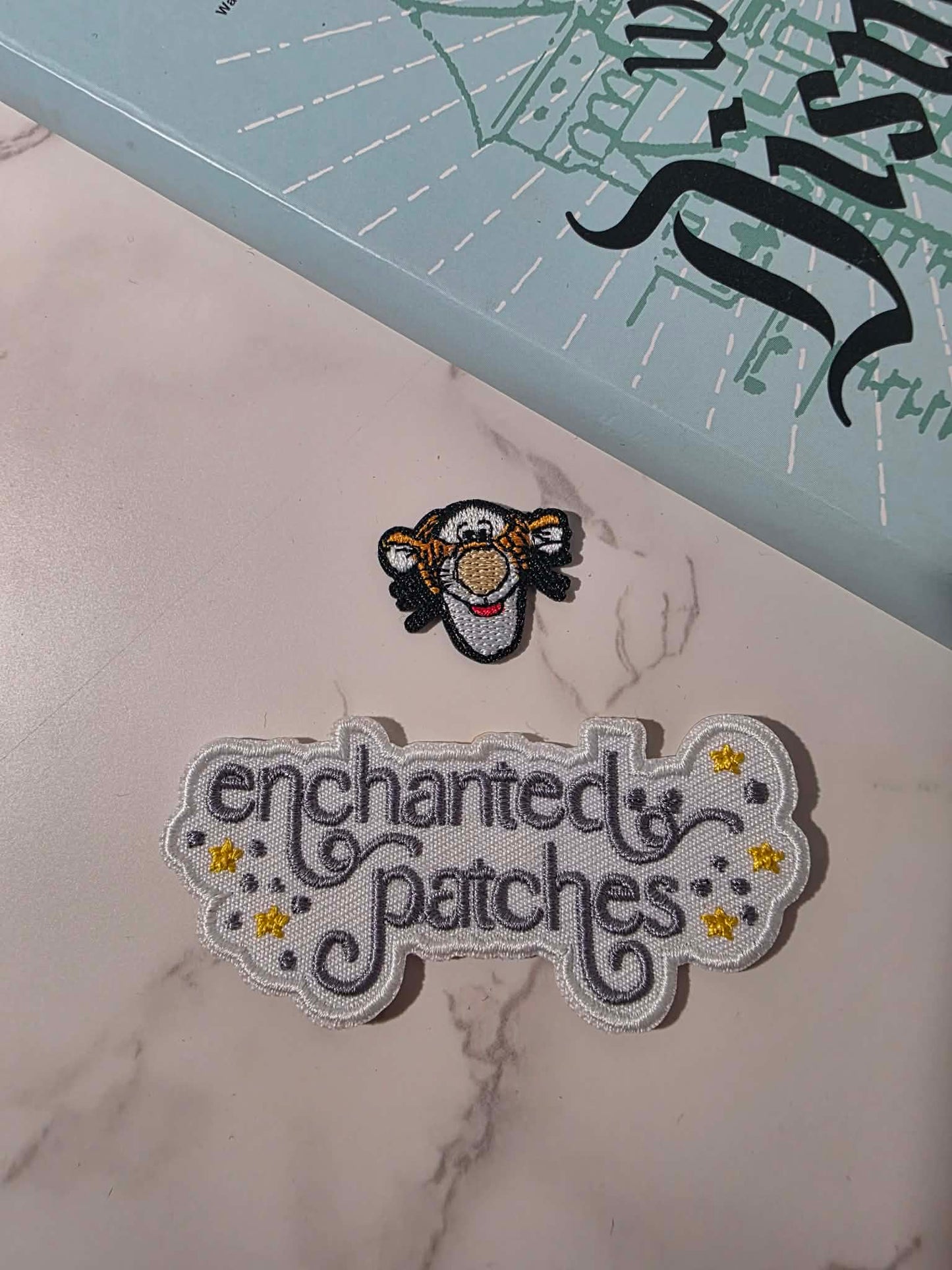 1" Mini Pooh's Friend Tigger Tiger Embroidered Iron On Patch