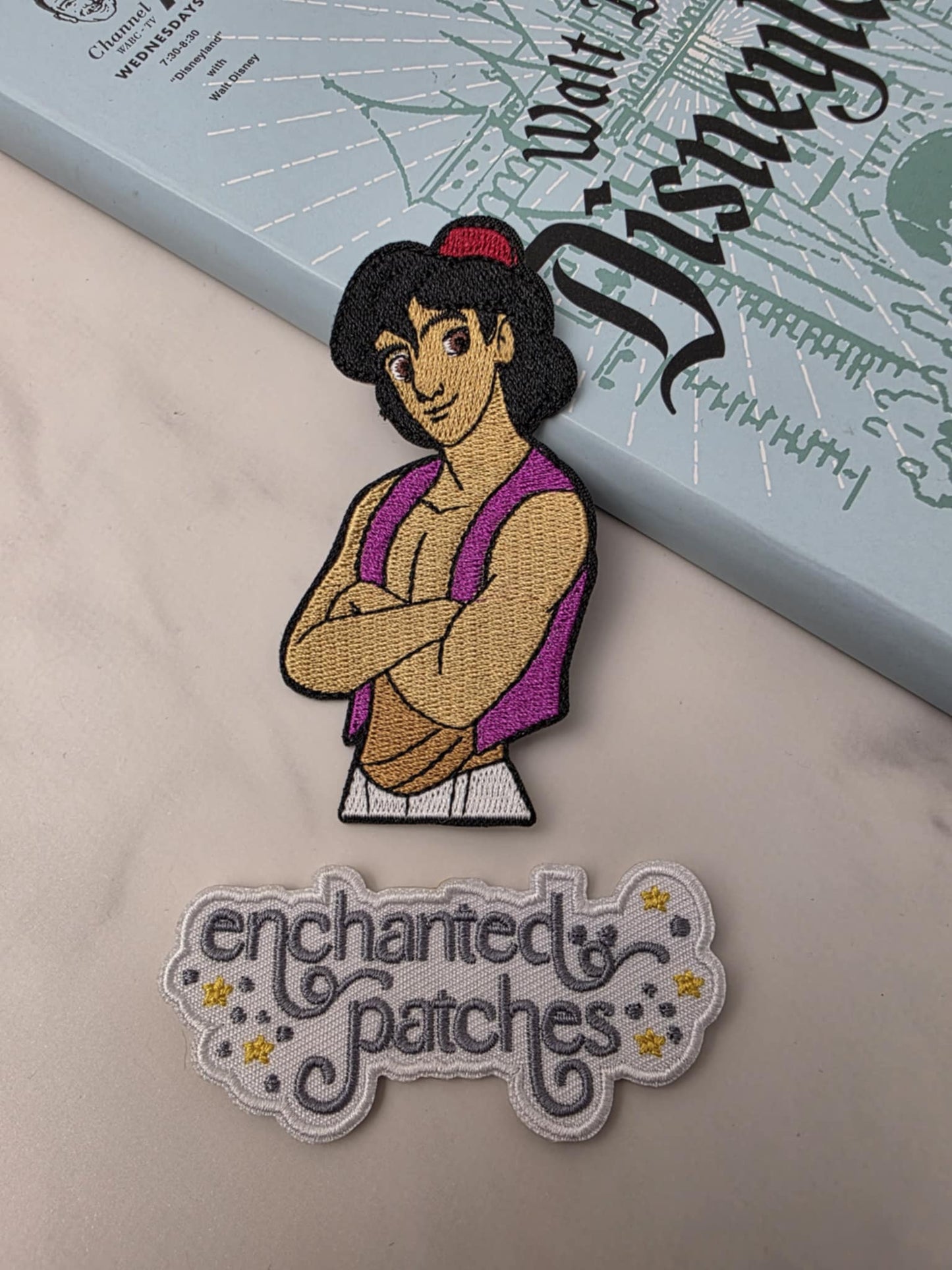 3.5" Arabian Prince Embroidered Iron On Patch