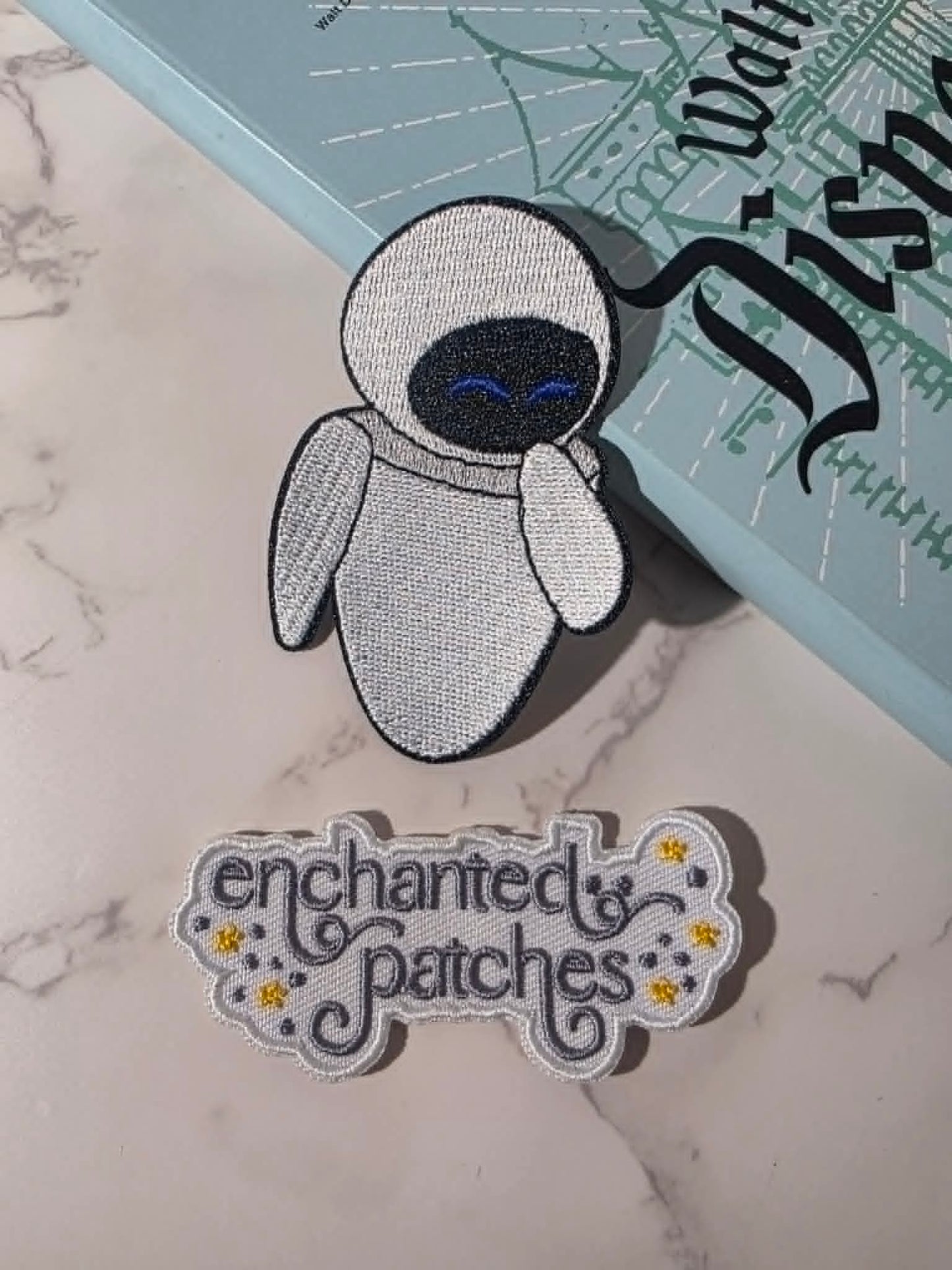 NEW DROP - 3" Girl Robot Wall-E Embroidered Iron On Patch