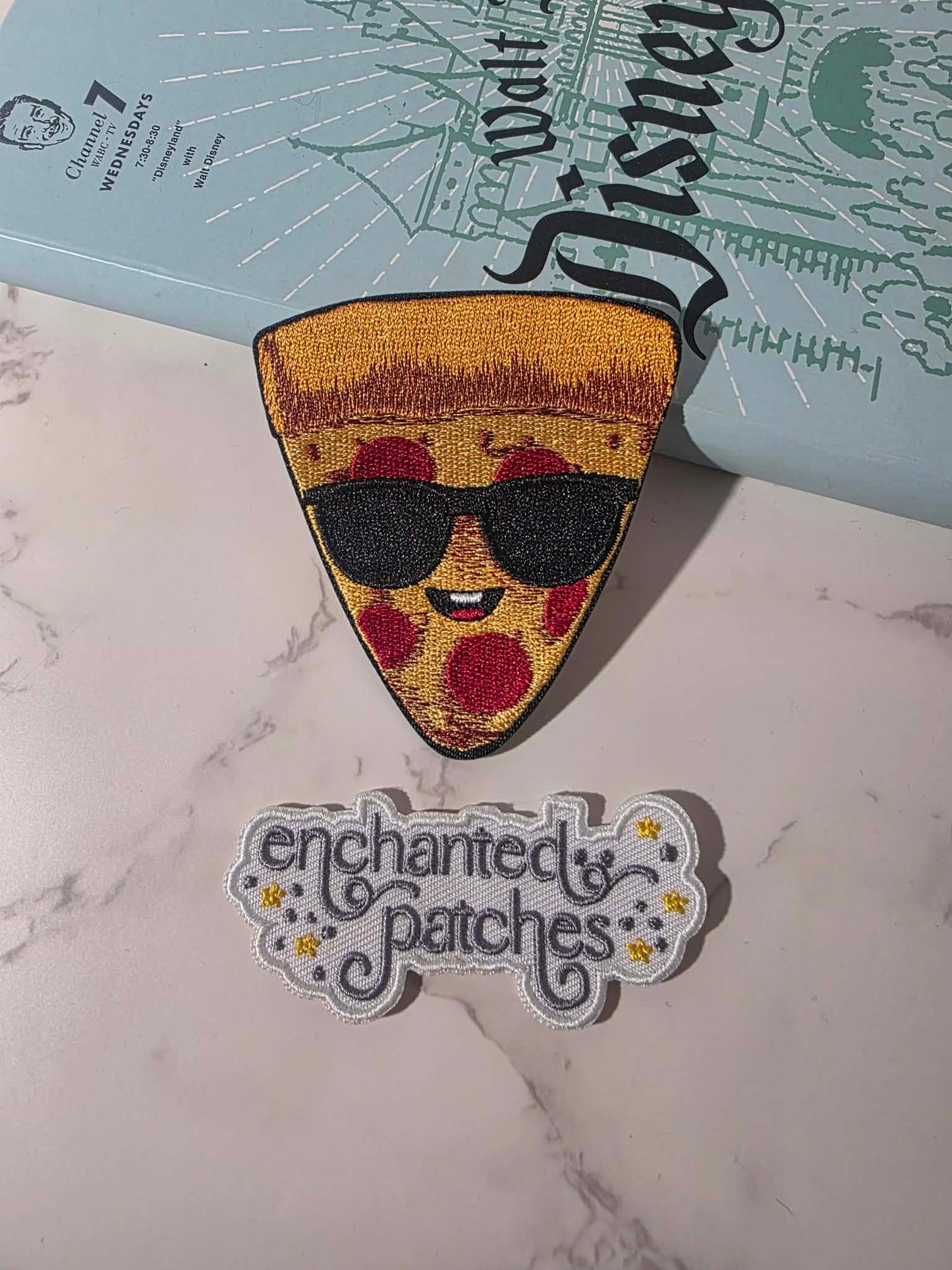 3" Toy Story 5 Pizza Bad Bunny Embroidered Iron On Patch