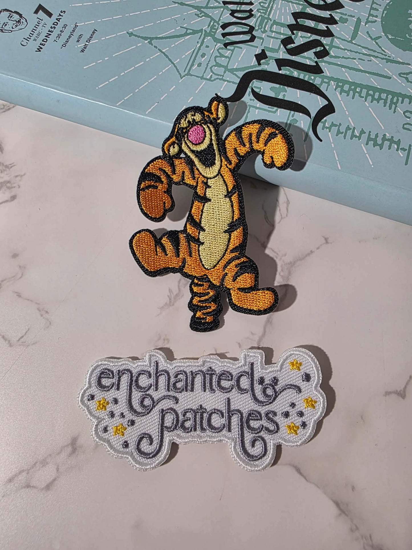 3" Tigger Tiger Bouncing Friend of Pooh Embroidered Iron on Patch