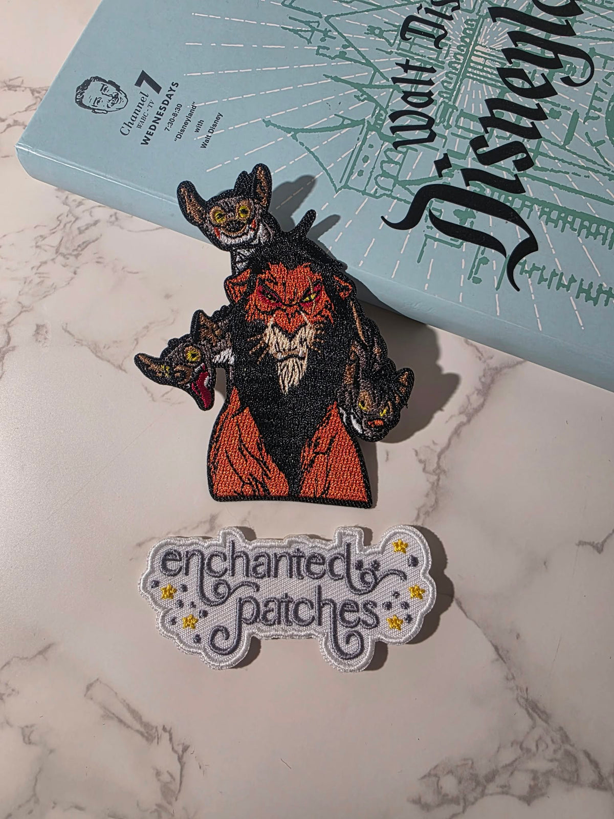 NEW DROP - 3.5" Villain Lion with Scar Embroidered Iron On Patch