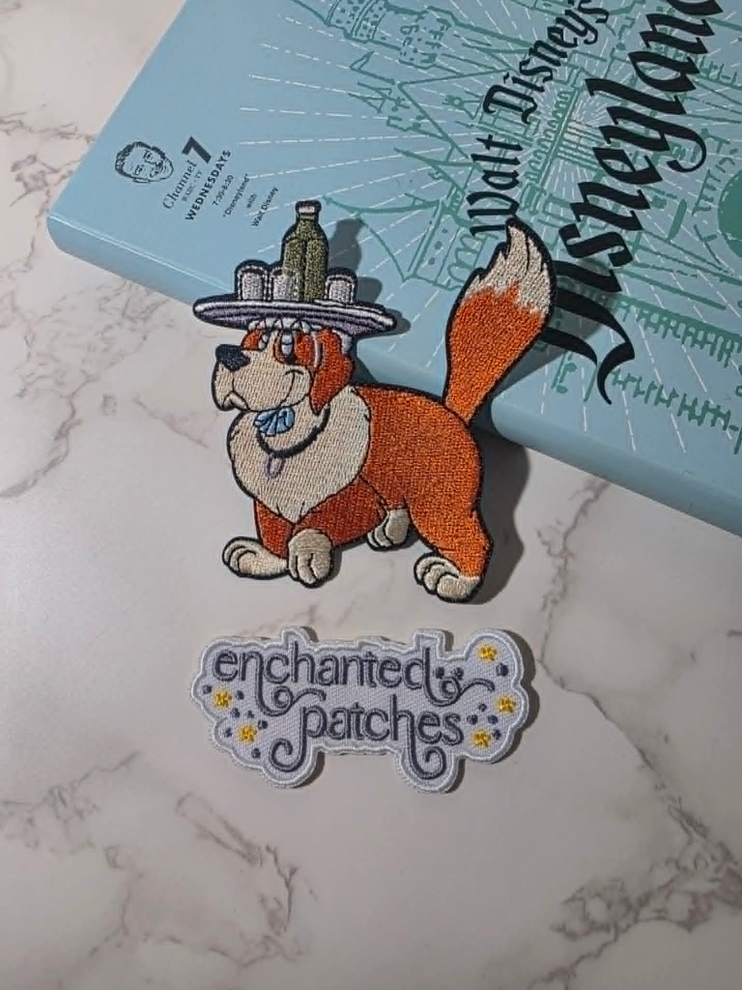 NEW DROP - 3.5" Nana the Dog from Peter Pan Embroidered Iron On Patch