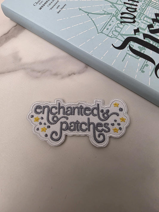 3" Enchanted Patches Logo Embroidered Iron On Patch