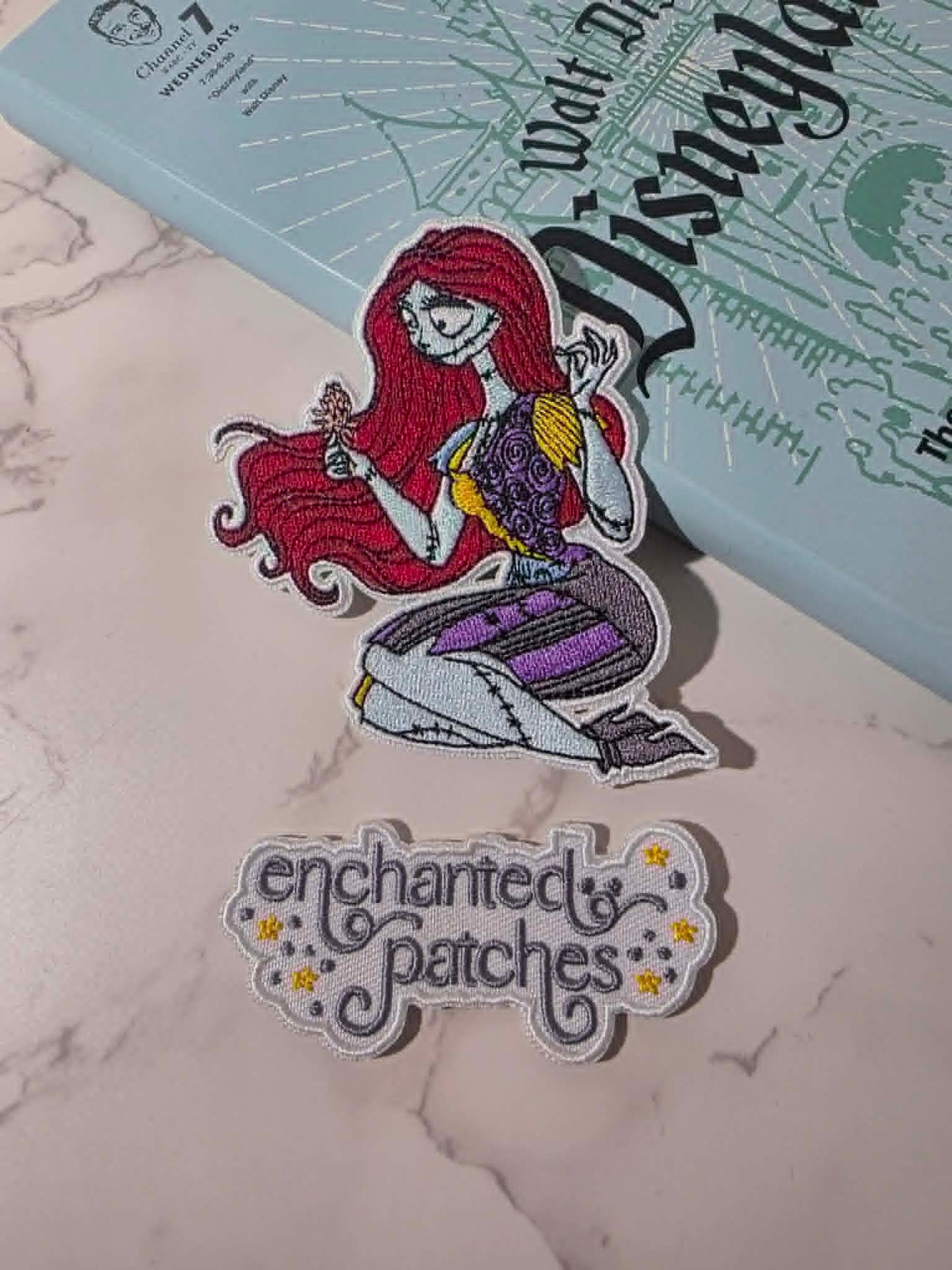 **VAULT COLLECTION** LAST ONE - 4" NBC Sally Haunted Mansion Ghosts Halloween Iron On Patch