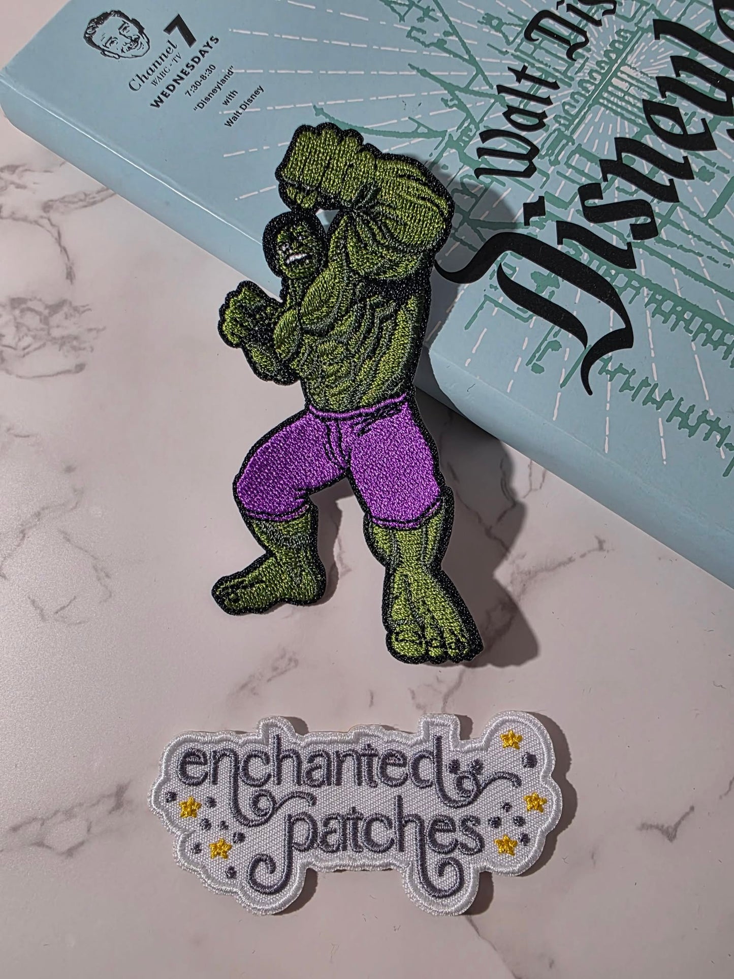 4" The Hulk Super Hero Marvel Embroidered Iron On Patch