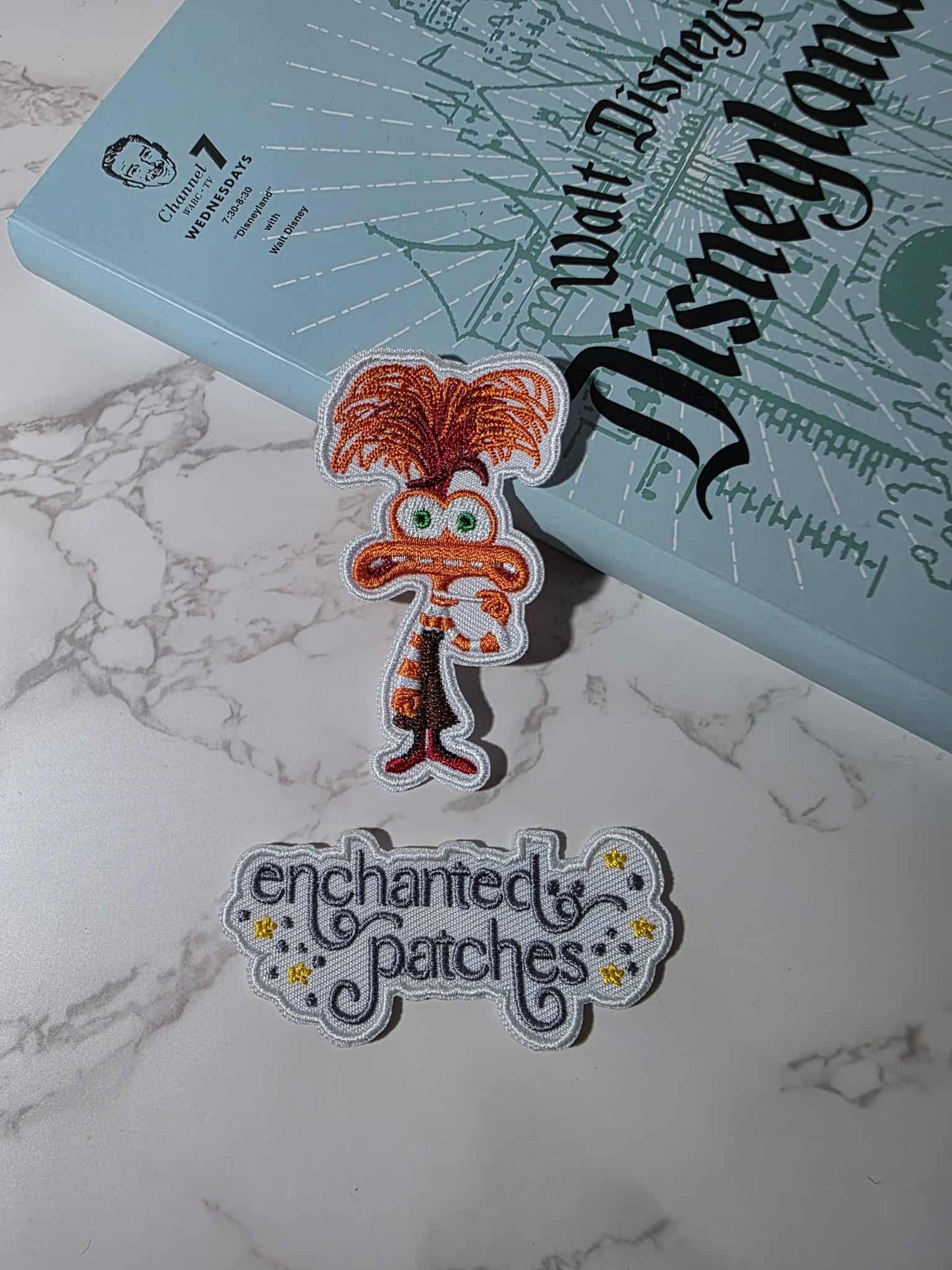 3" Anxiety Emotion Embroidered Iron On Patch