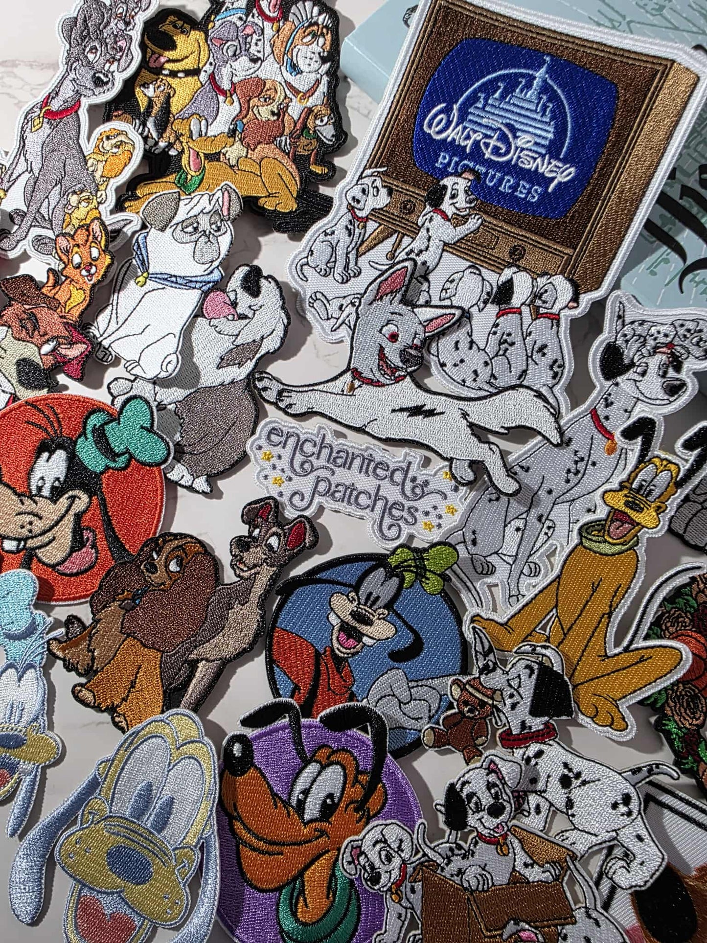 Mystery Bag - Will include 2 DOG THEMED Embroidered Patches
