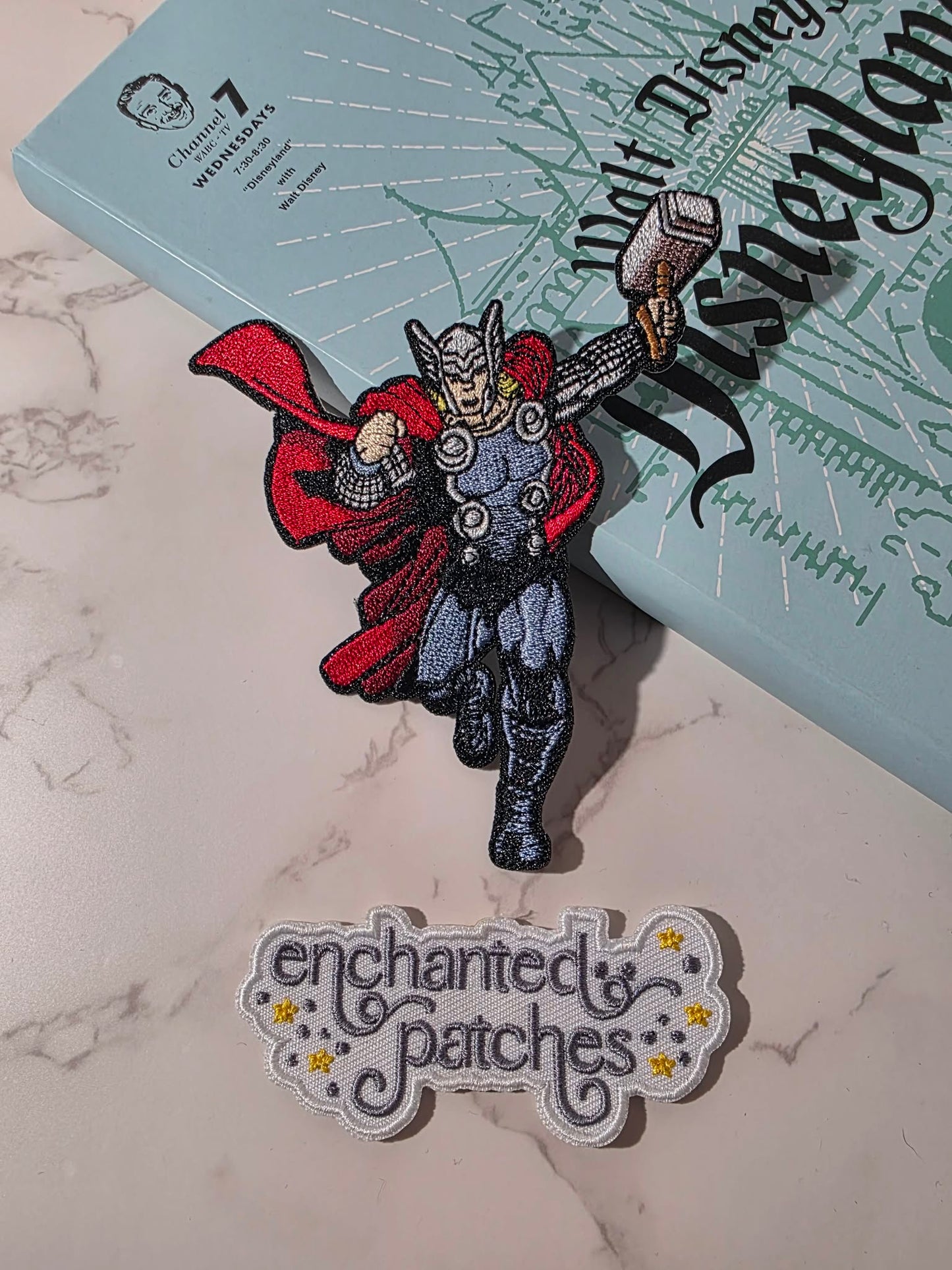 4" Thor Super Hero Marvel Embroidered Iron On Patch