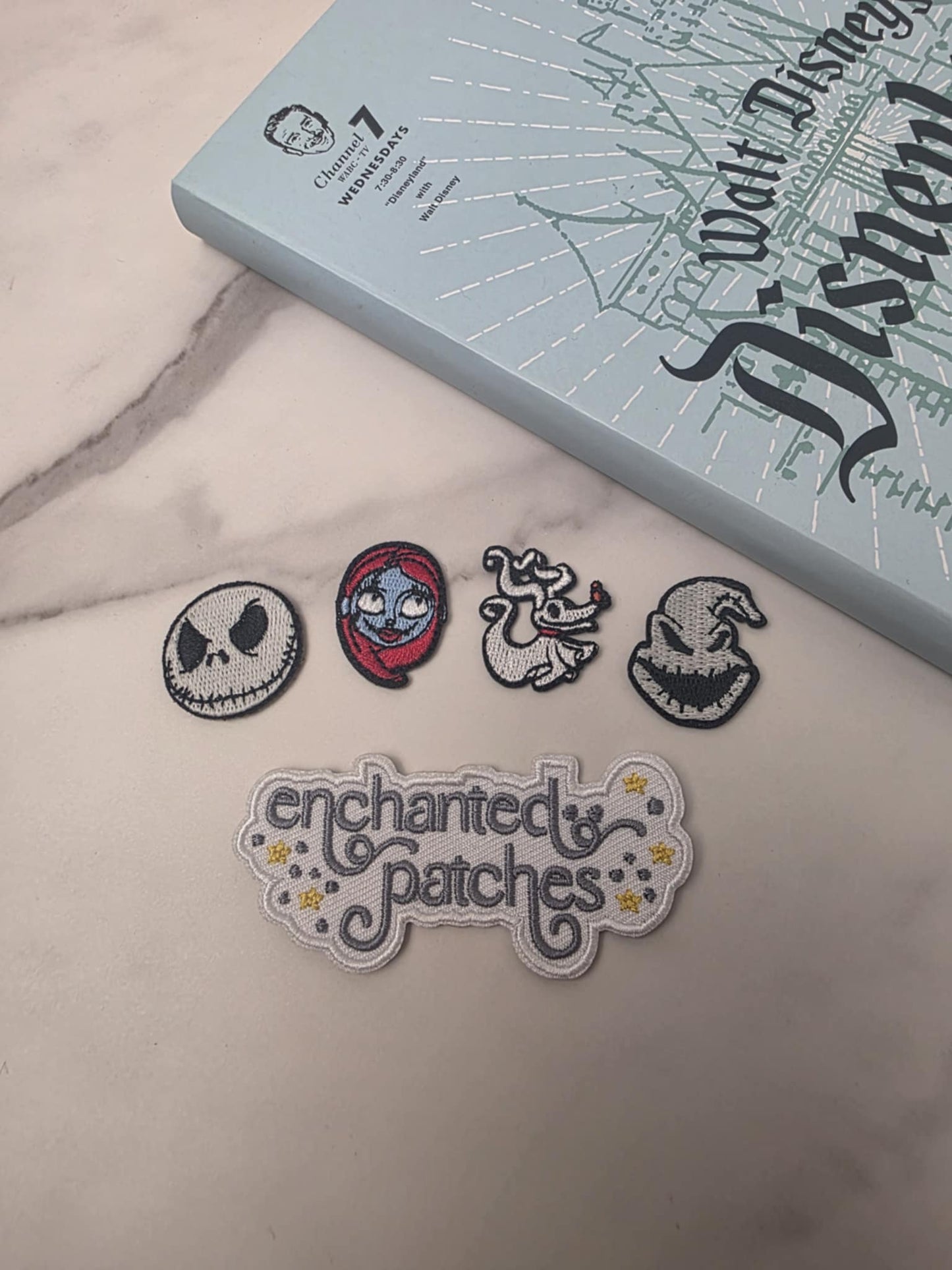 4pc - 1" Mini Happiest Park NBC Puppy Dog Embroidered Iron On Patch