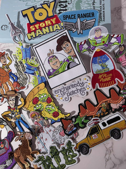 Mystery Bag - Will include 2 TOY THEMED Embroidered Patches