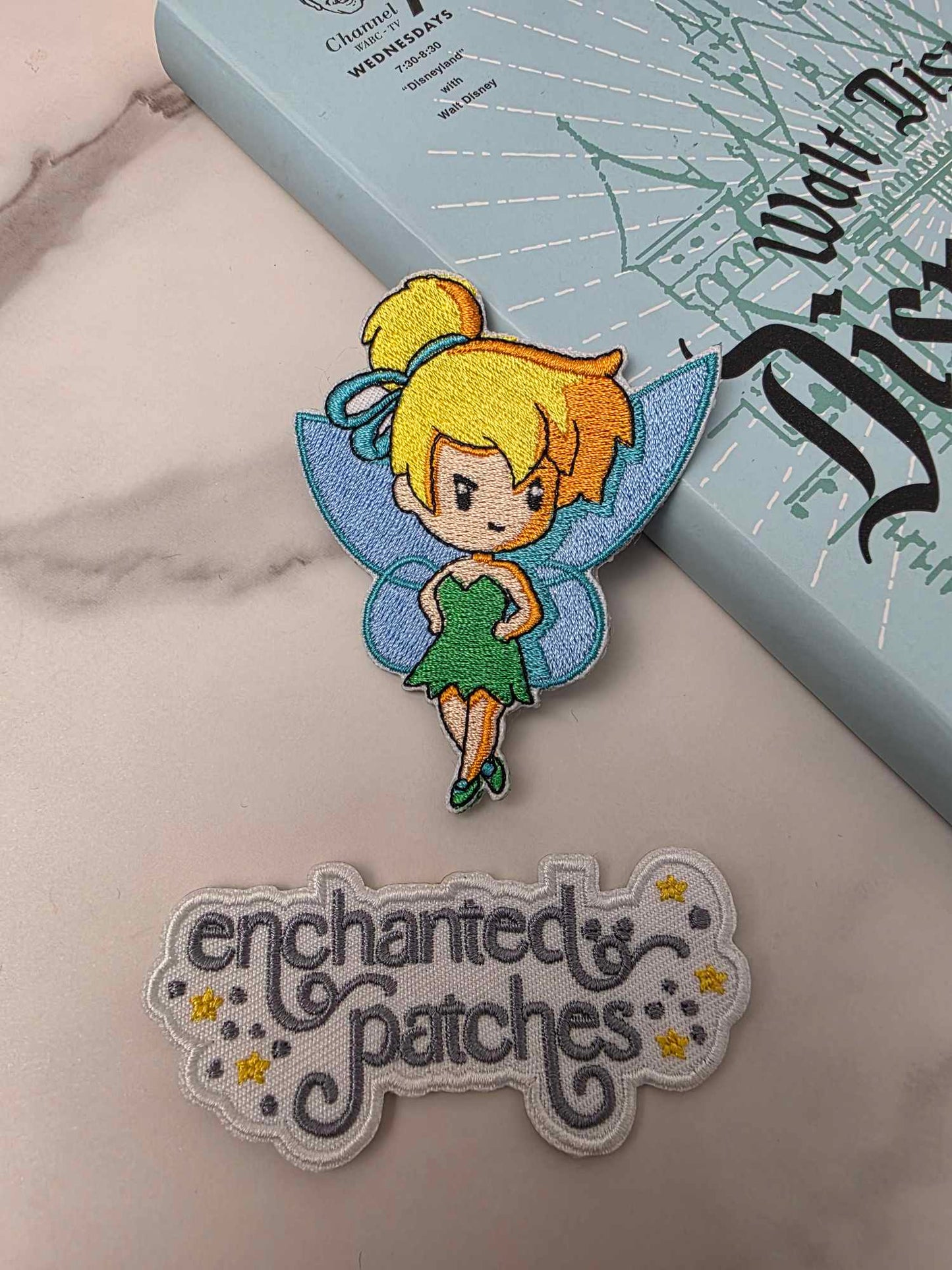 3" Kawaii Green Fairy Friend of Never Grows Old Boy Iron On Patch