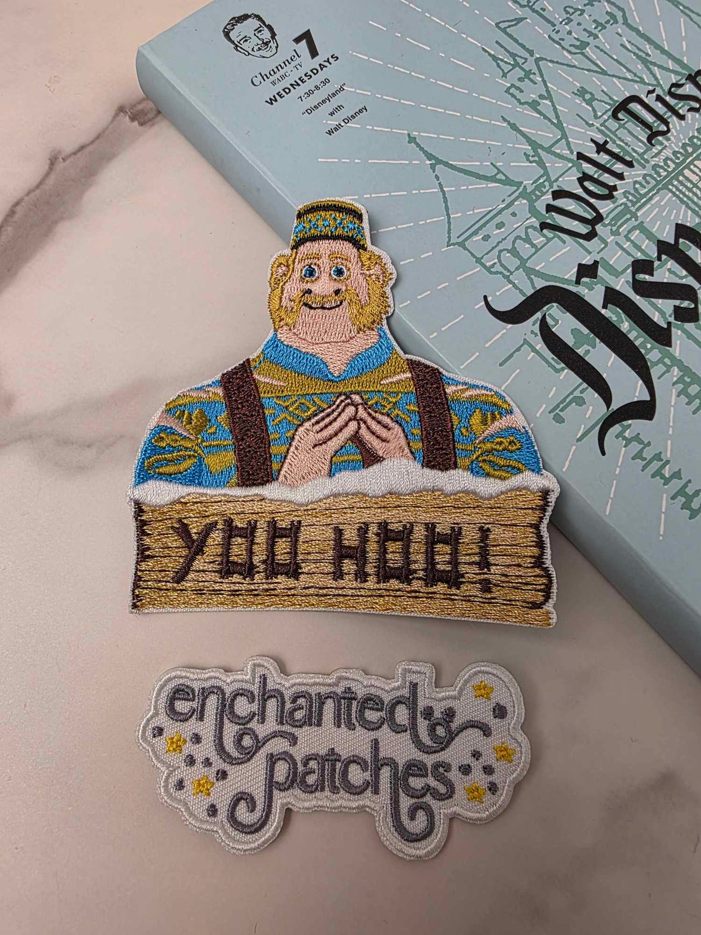 3.5" Yoo Hoo Big Summer Blowout Embroidered Iron On Patch