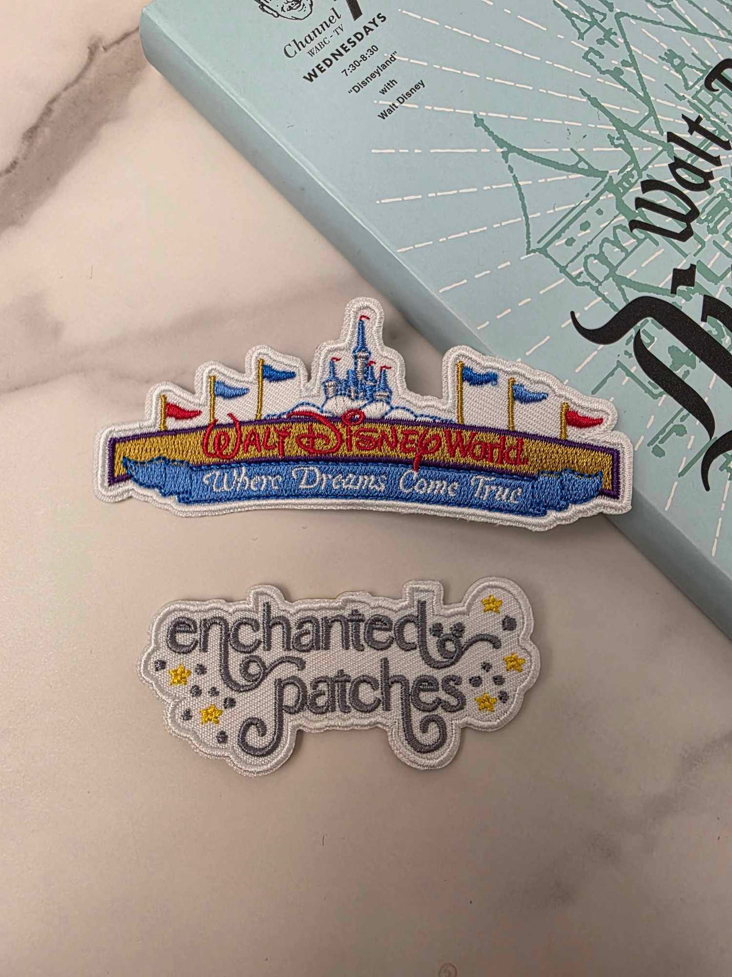 4" Most Magical World Park Logo Sign Iron On Patch