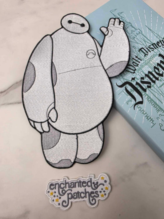 XL 8" Health Care Provider Waving Hi Embroidered Iron On Patch