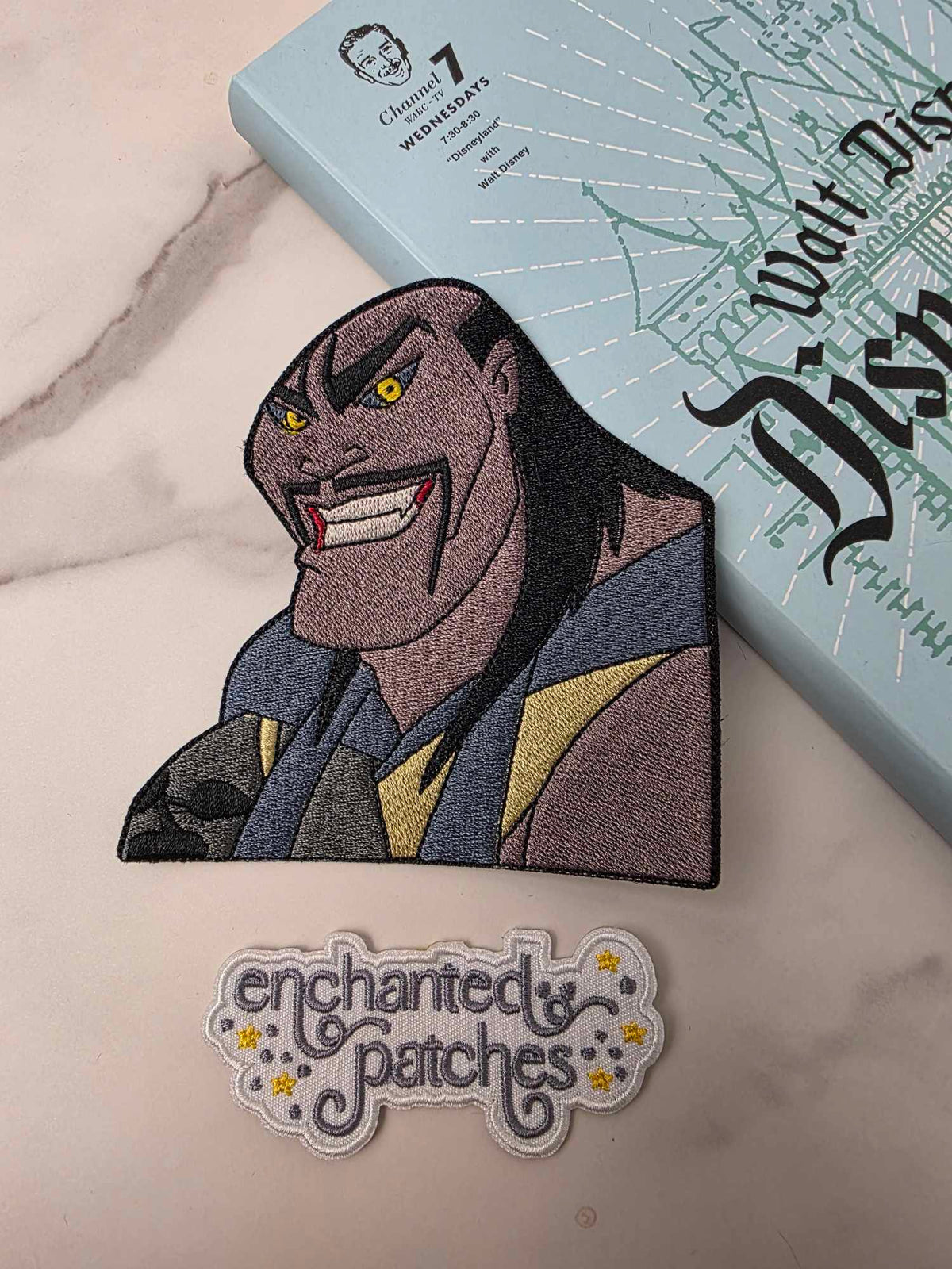 4" Villain of Native American Princess Embroidered Iron On Patch