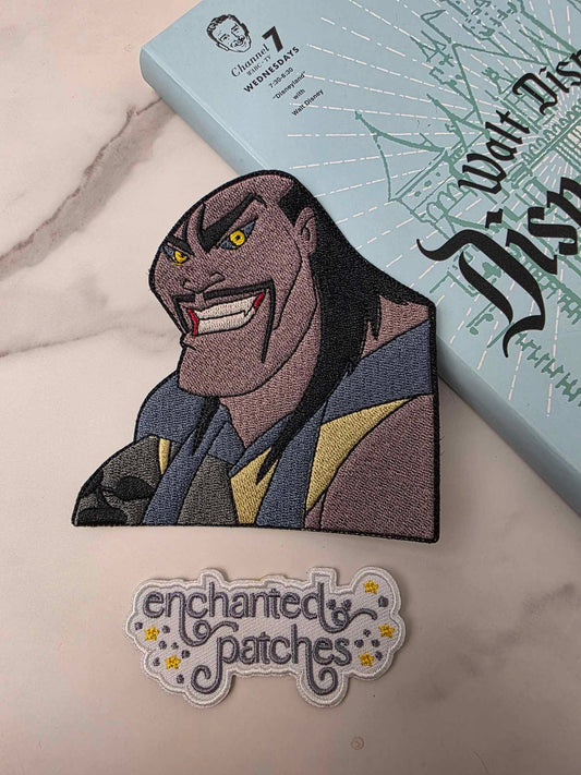 4" Villain of Native American Princess Embroidered Iron On Patch