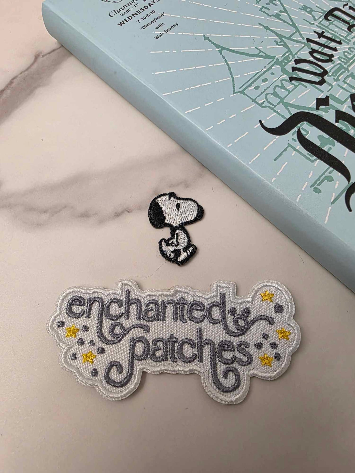 1" Mini Beagle Dog Embroidered Iron On Patch