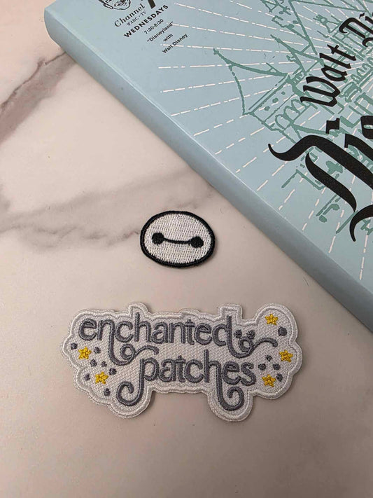 1" Mini Health Care Provider Head Iron On Patch