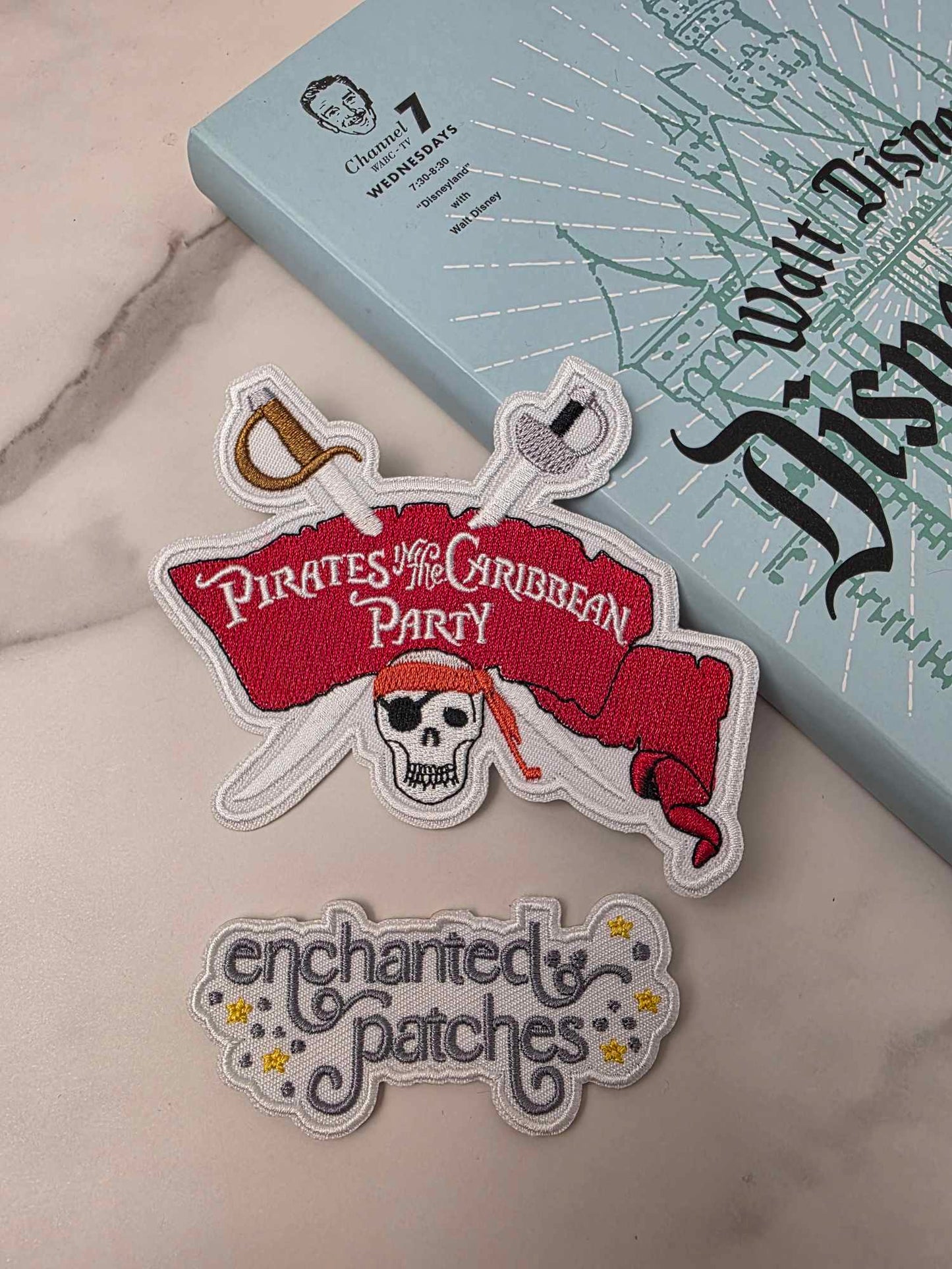 4" Magical Cruise Ship Pirates Deck Party Iron On Patch