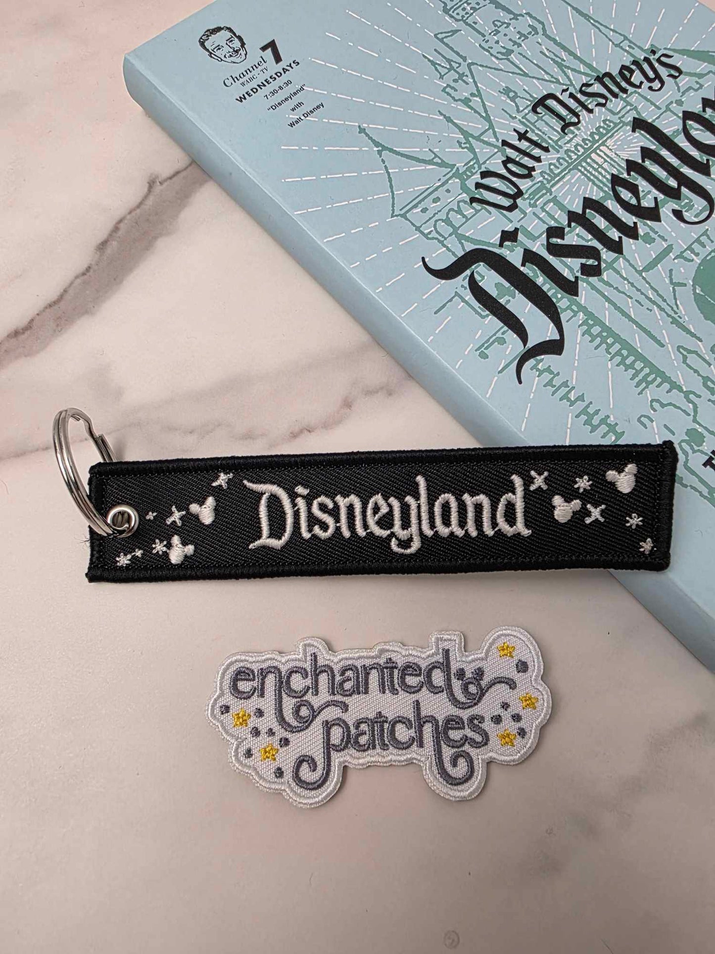RESTOCKED - 5" GLOW IN THE DARK Happiest Park Magic Key Holder Keychain