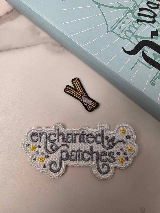 1" Mini Happiest Park Churro Snack Embroidered Iron On Patch