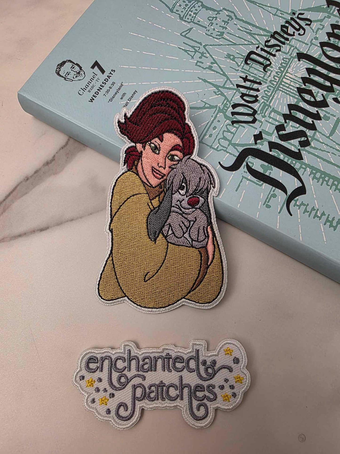 4" Anastasia Dimitri Happiest Princess Embroidered Iron On Patch