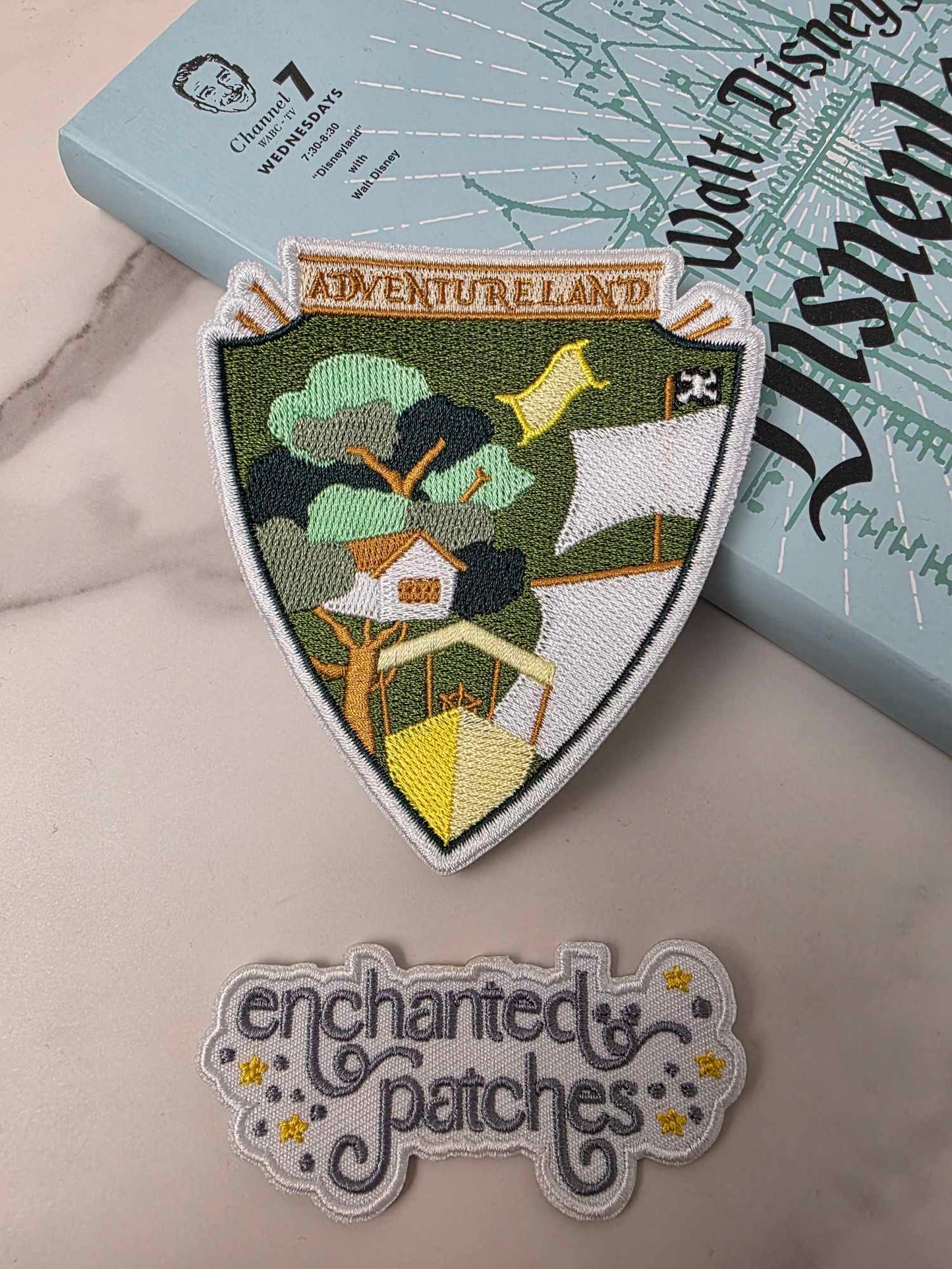 3.5" Magical Park Adventure Land Iron On Patch