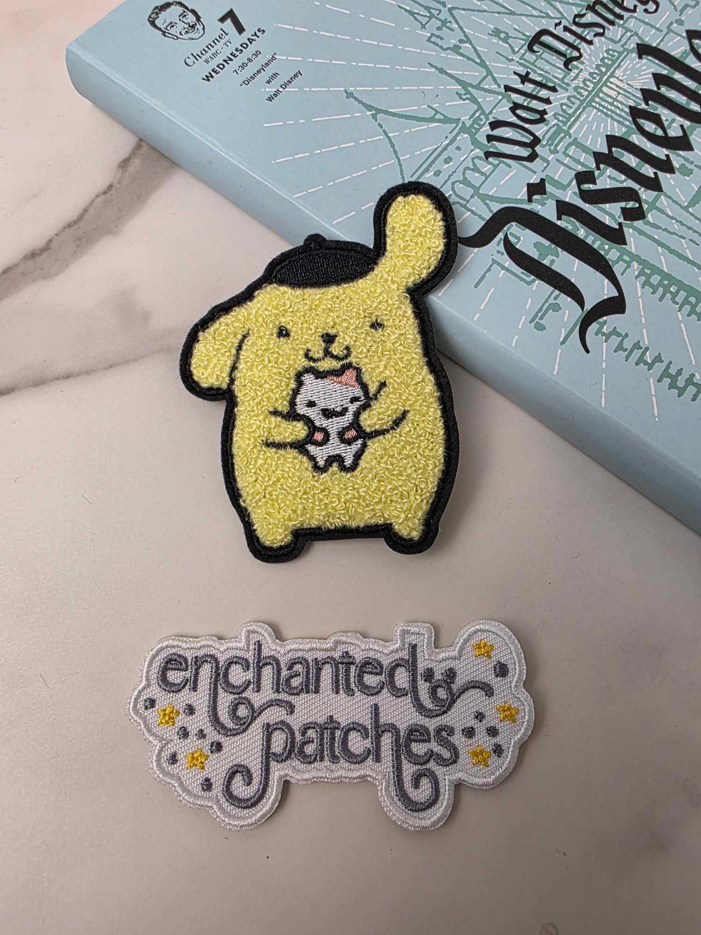 3" Kawaii Japanese Anime Dog Embroidered Iron On Patch