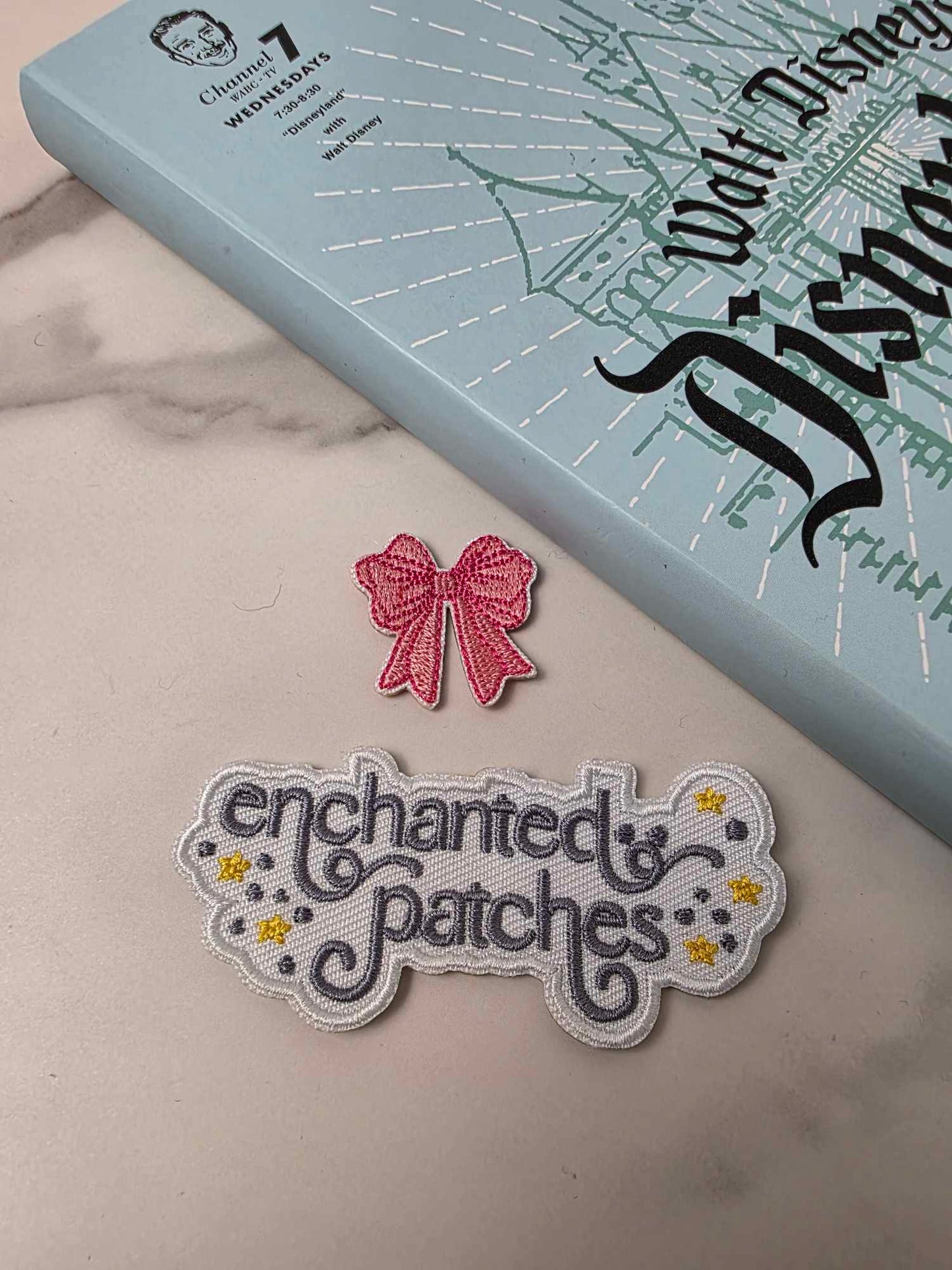 RESTOCKED - 1" Mini Happiest Pink Bow Bestie Girlie Coquette Cutesy Embroidered Iron On Patch
