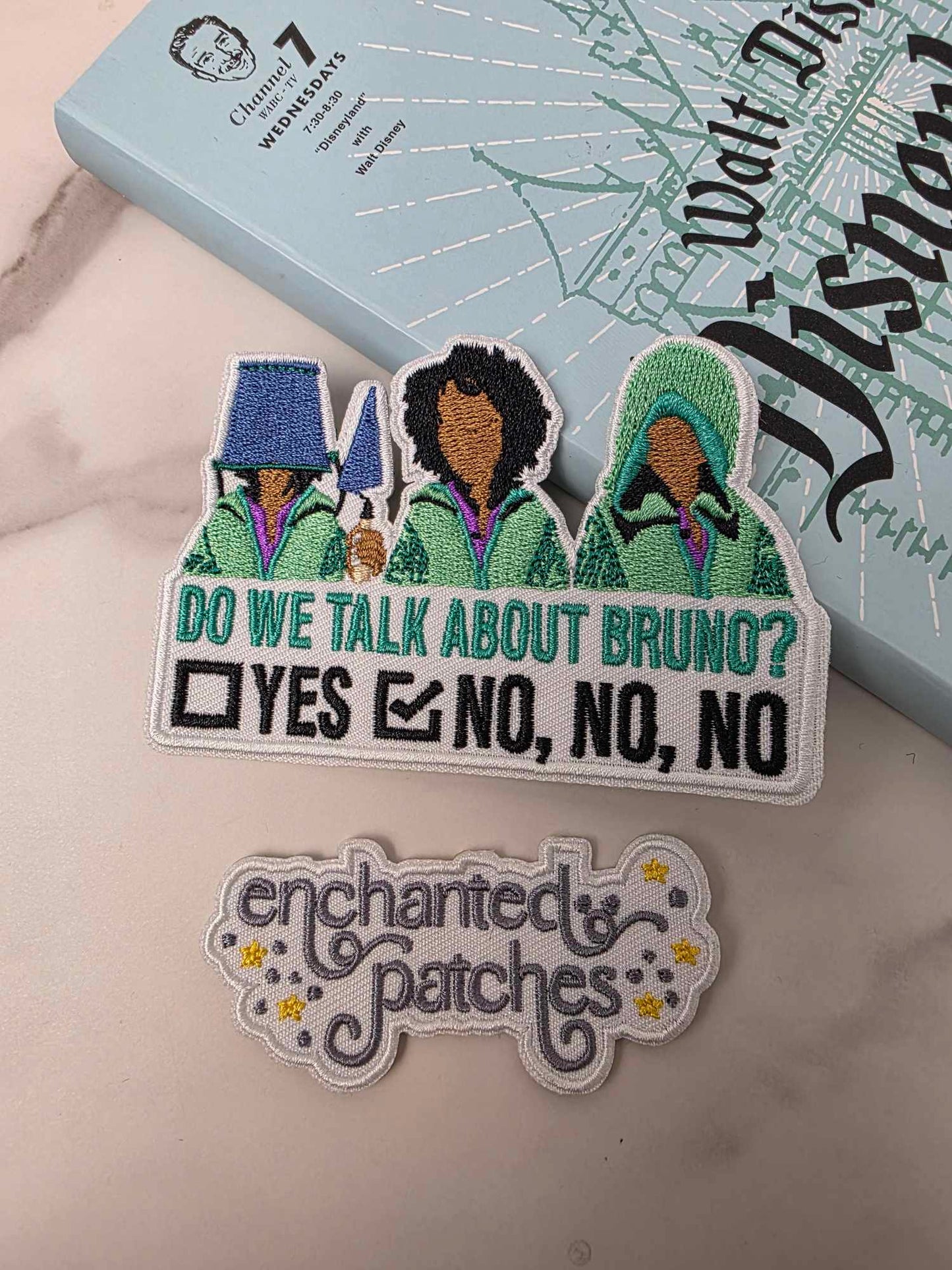 4" Do We Talk About Bruno? Embroidered Iron On Patch