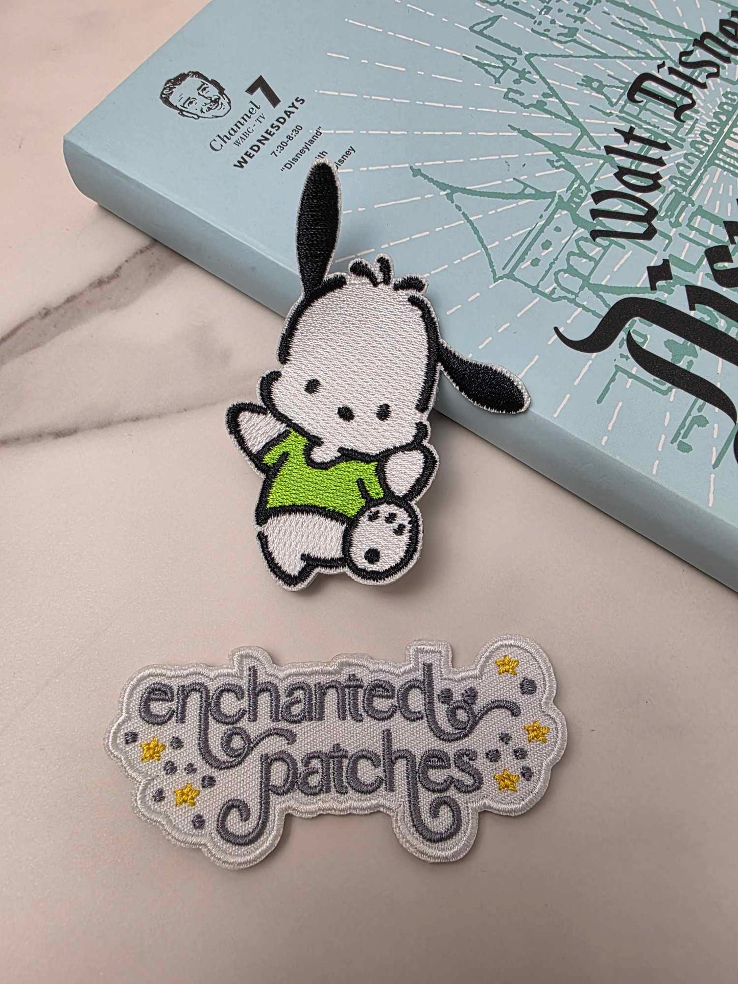 LAST FIVE - 3" Anime Japanese Puppy Dog Embroidered Iron On Patch