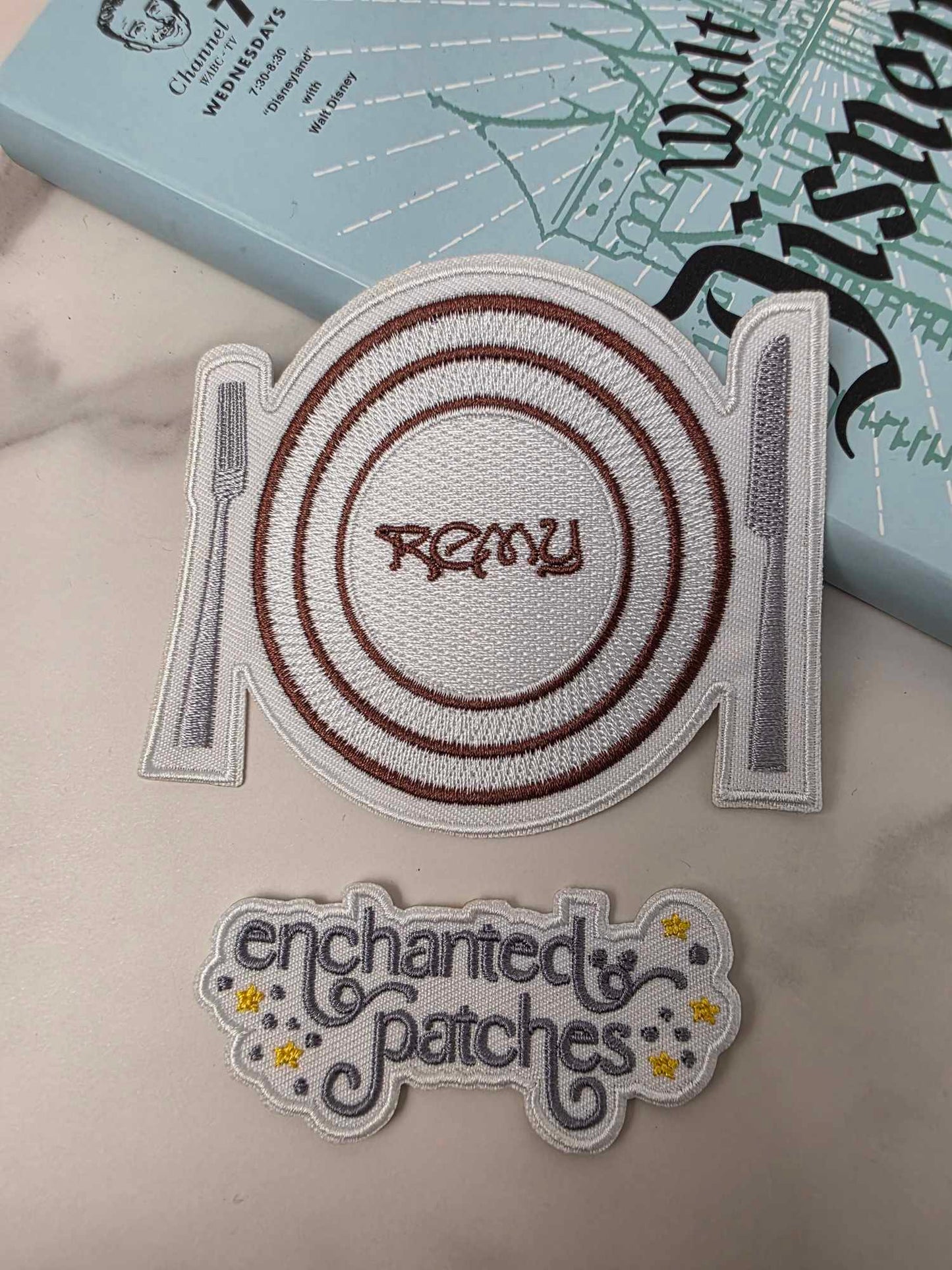 3.5" Magical Cruise Remy French Dinner Restaurant Iron On Patch