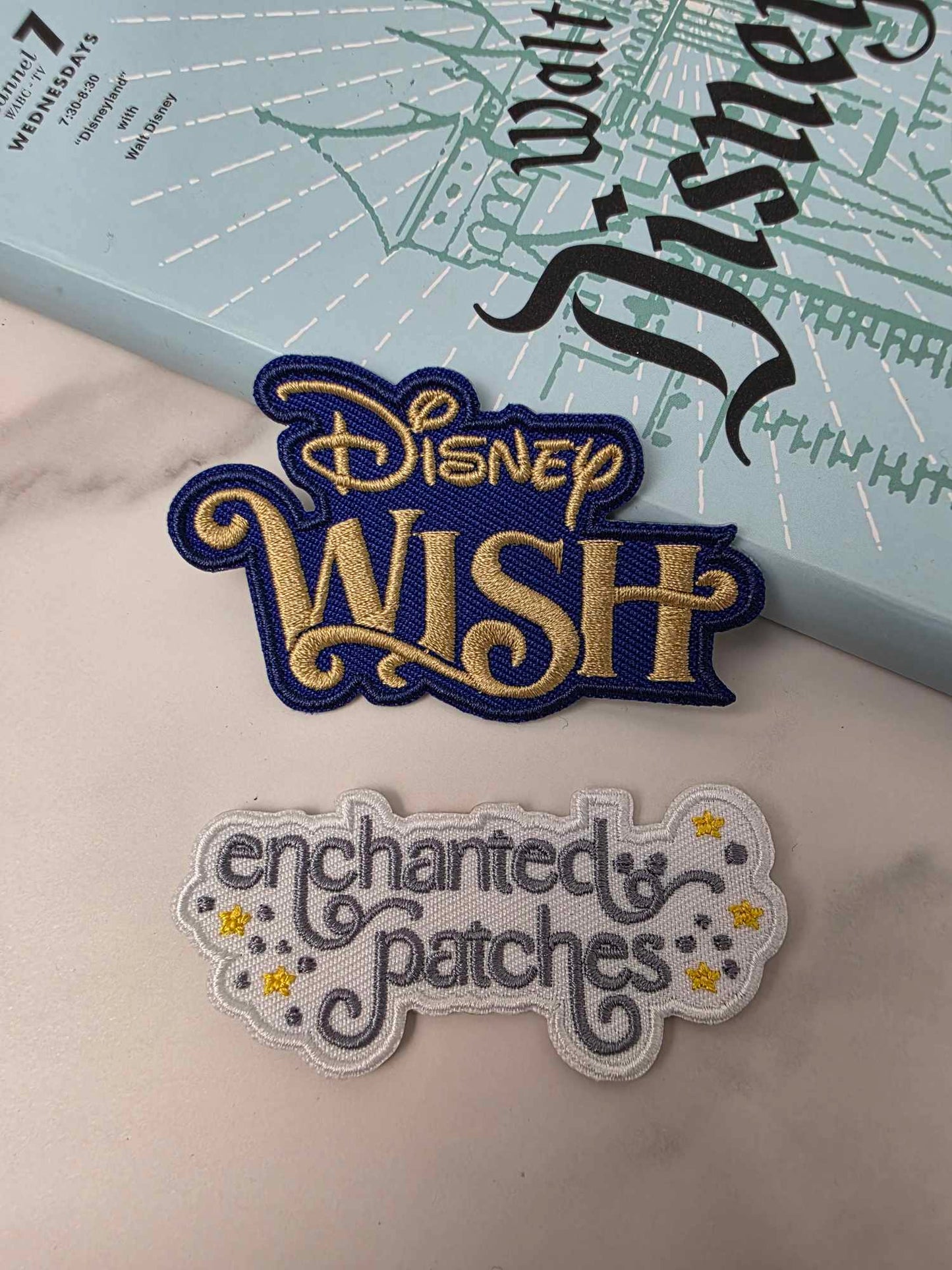 3" Magical Cruise Wish Ship Logo Embroidered Iron On Patch