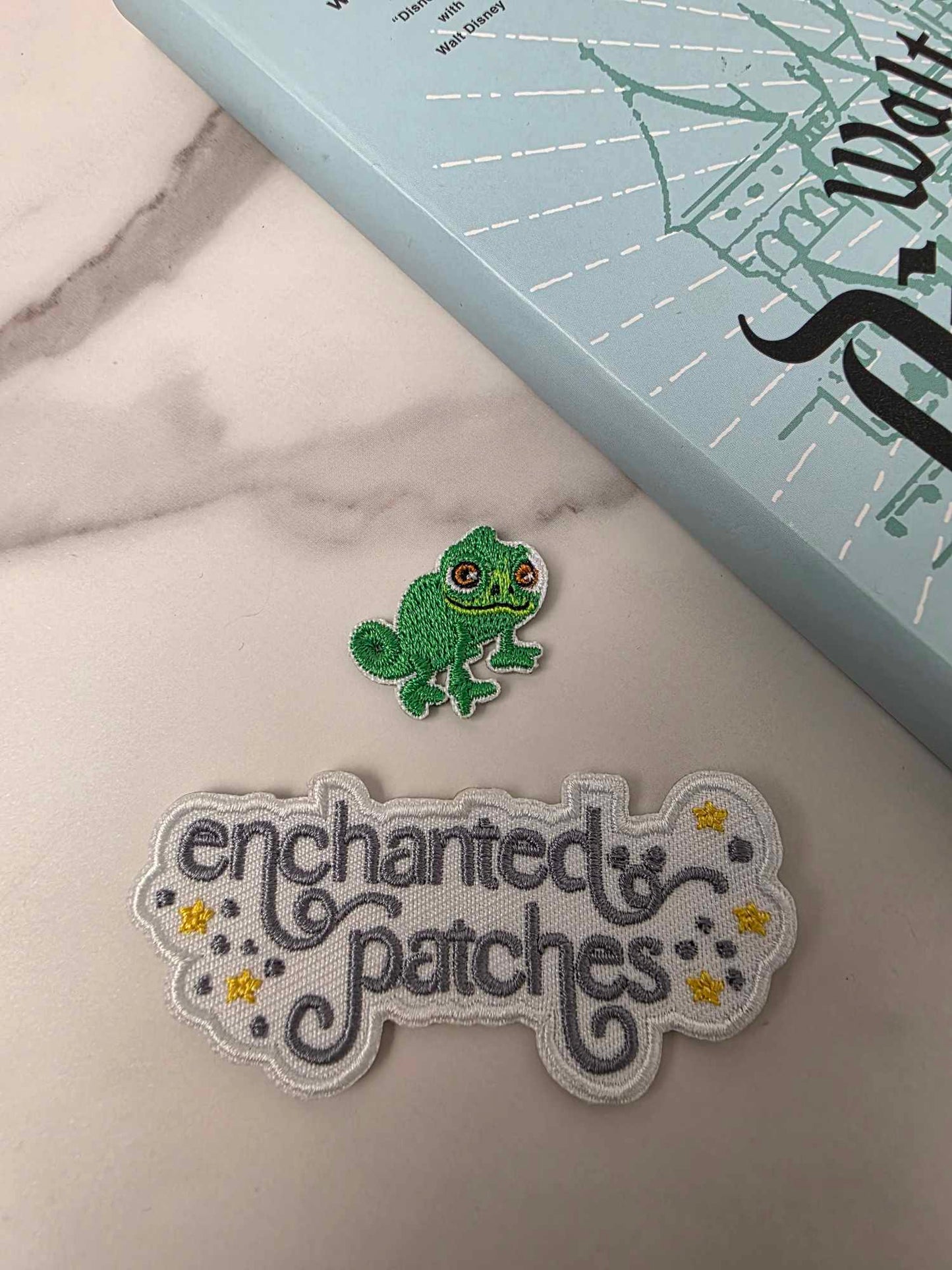 1" Mini Green Gecko Lizard Embroidered Iron On Patch