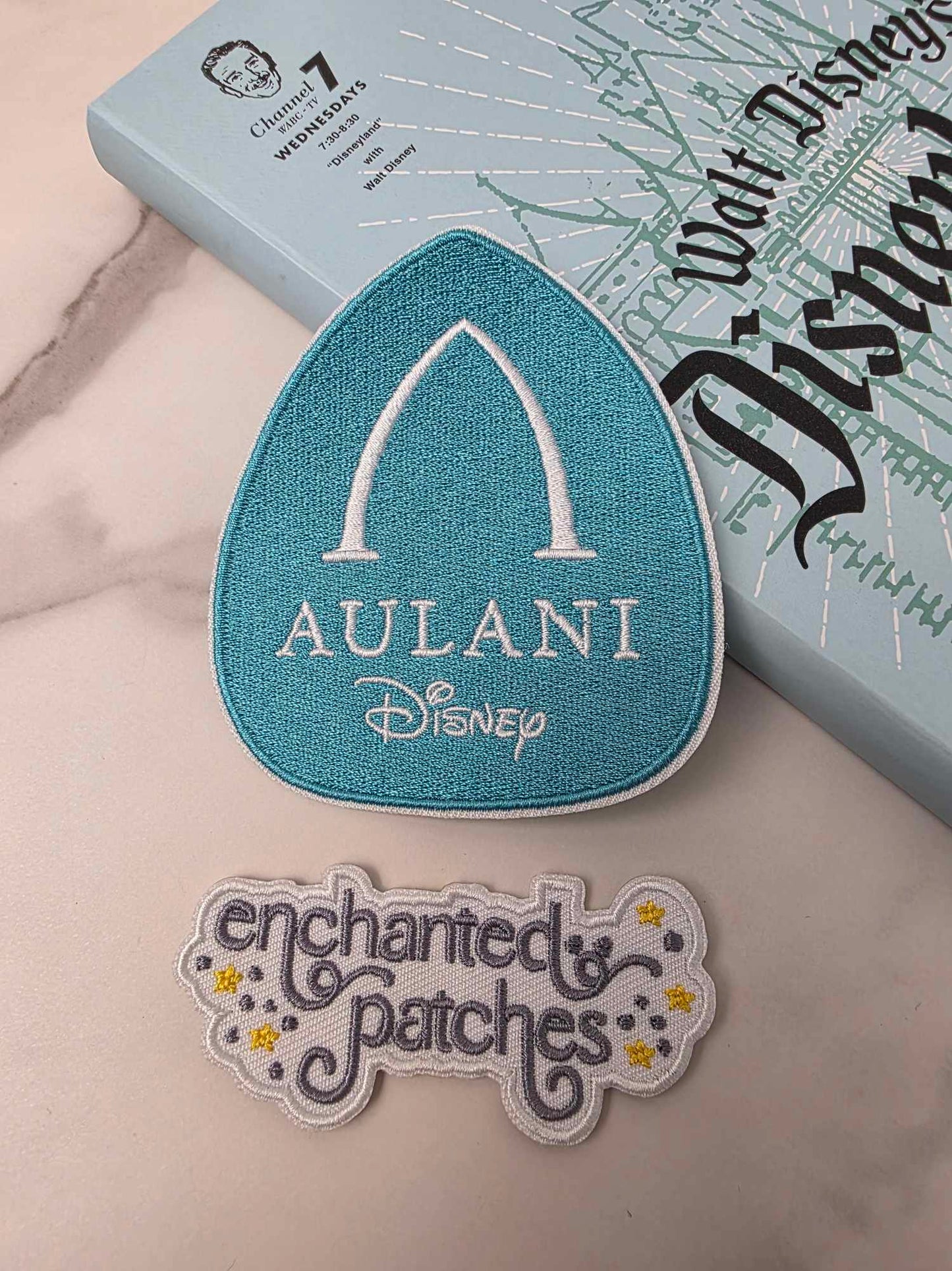 3.5" Magical Hawaiian Resort Logo Iron On Patch