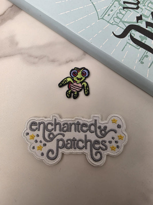 1" Mini Baby Sea Turtle Embroidered Iron On Patch